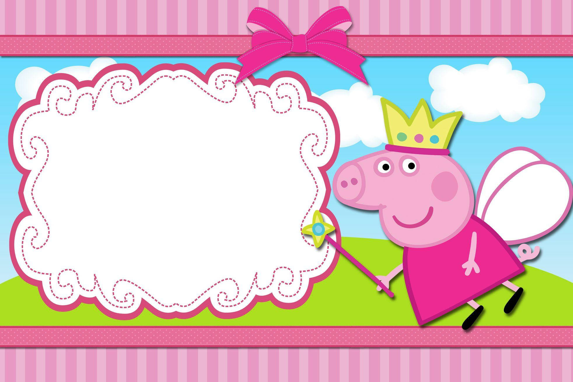 Peppa Pig Tablet Fotoğraf Çerçevesi Duvar Kağıdı