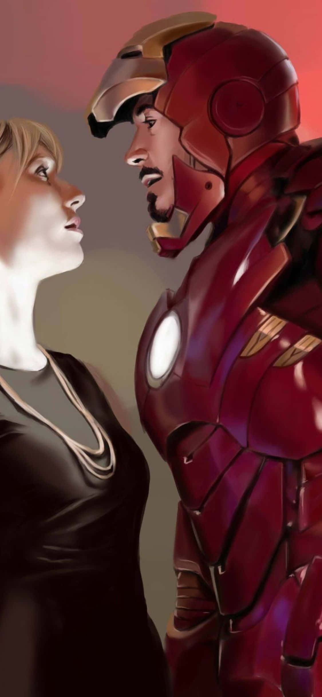 Pepper Potts Güçlü Duruyor Duvar Kağıdı