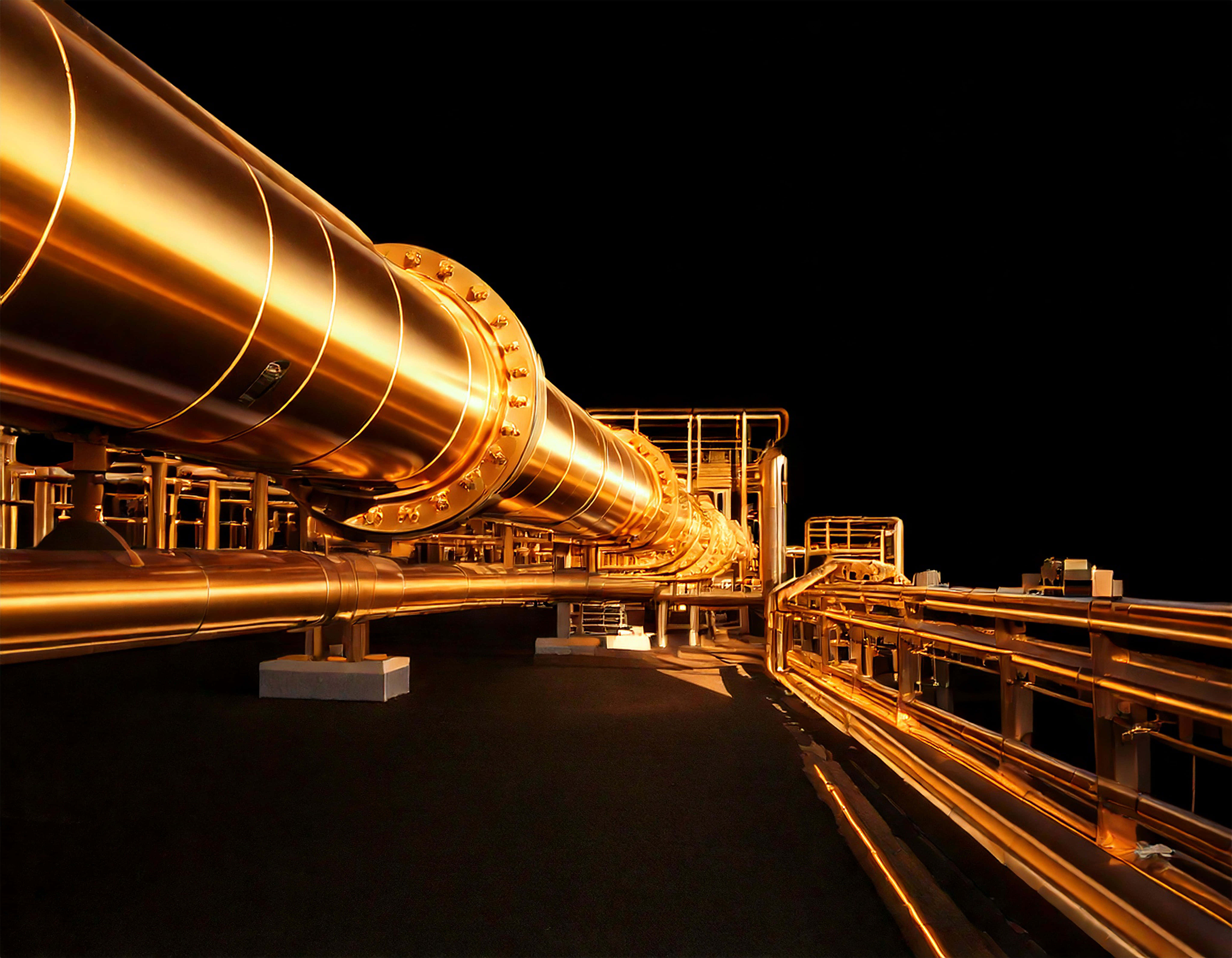 Petrol Boru Hattı Duvar Kağıdı