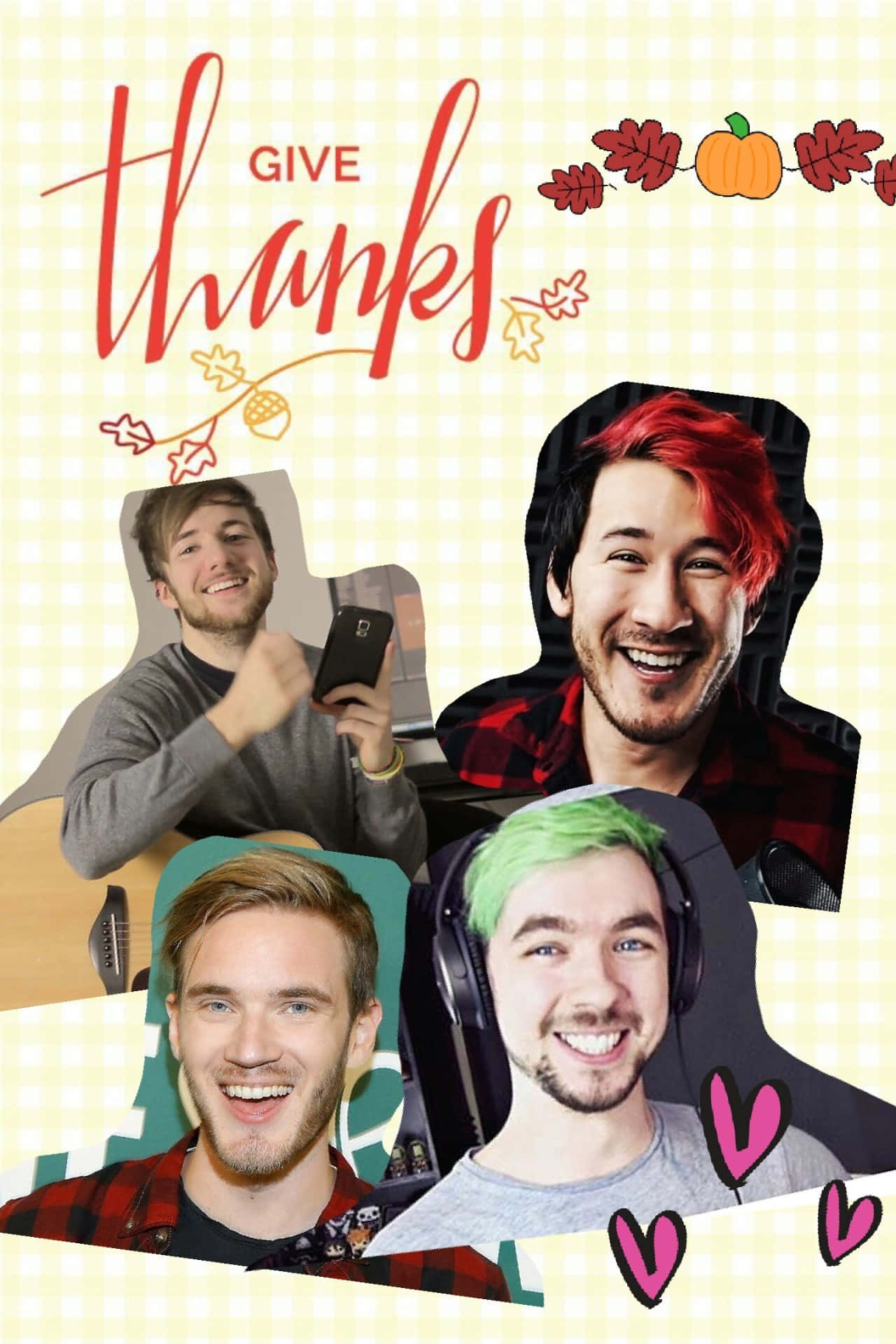 PewDiePie Kendi Yaratıcı Ortamında Duvar Kağıdı