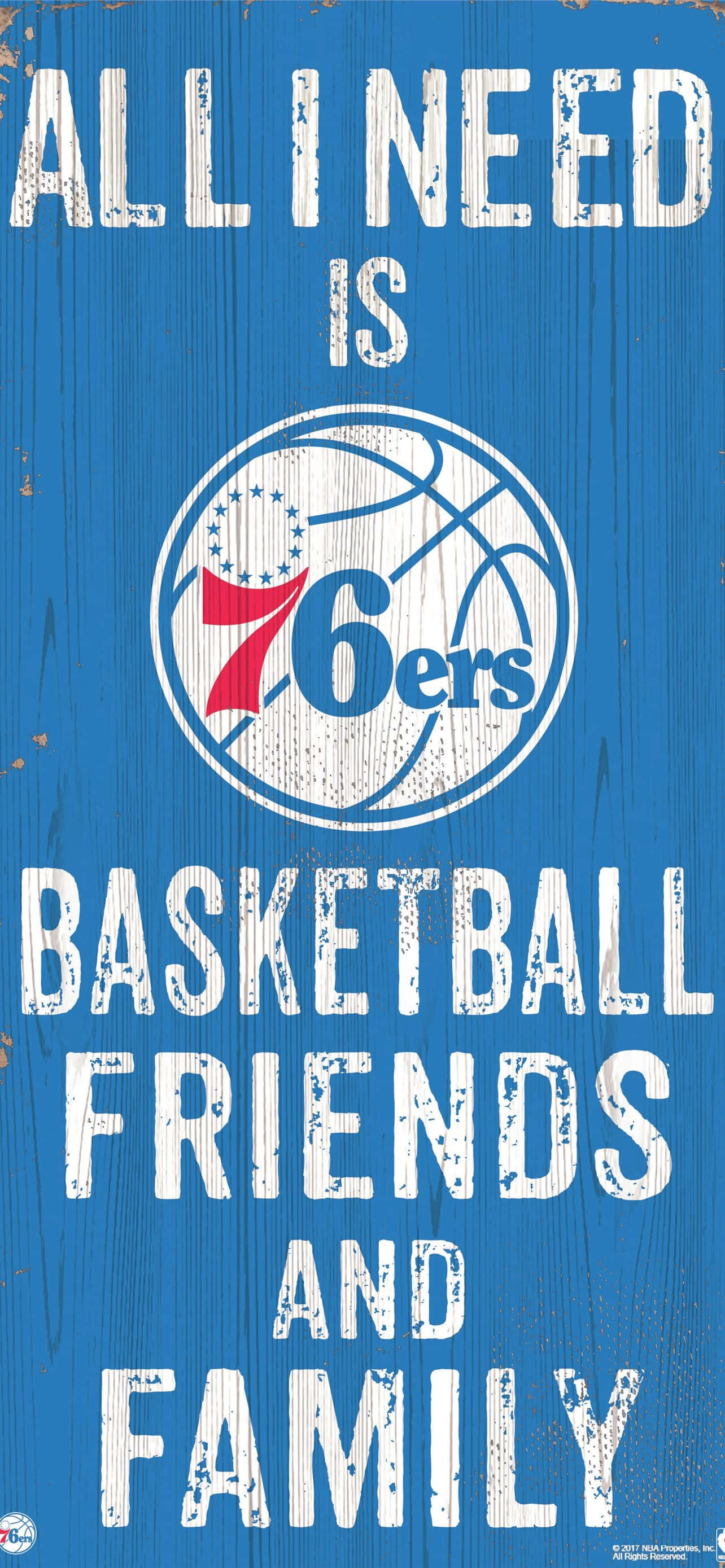 Philadelphia 76ers, Yepyeni iPhone Modeliyle Taraftarlarını Sezona Hazırlıyor Duvar Kağıdı