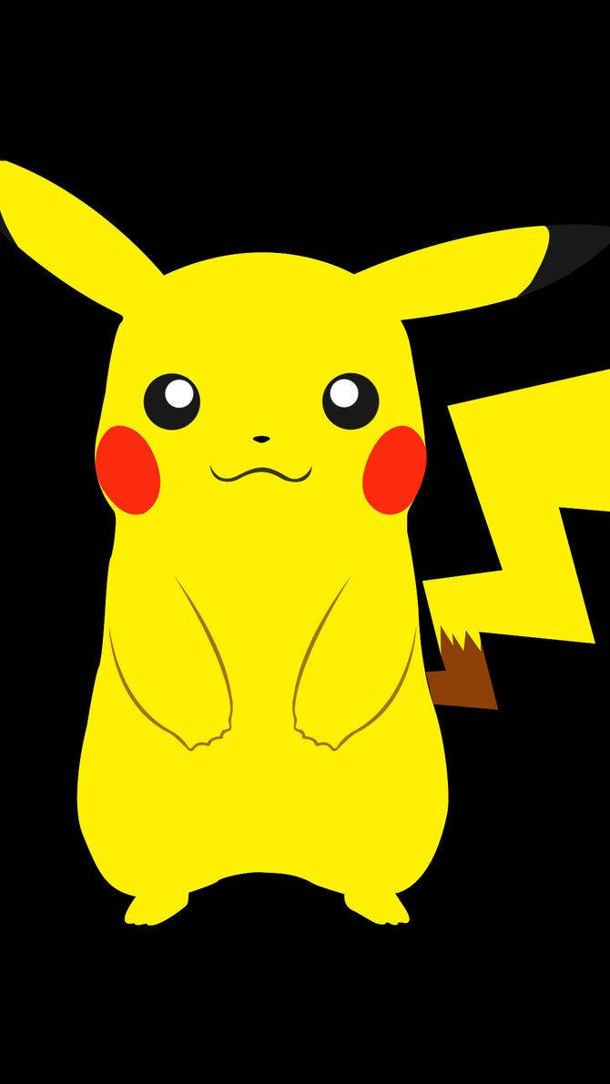 Pikachu Fırtına Bulutları Arasında Poz Veriyor Duvar Kağıdı