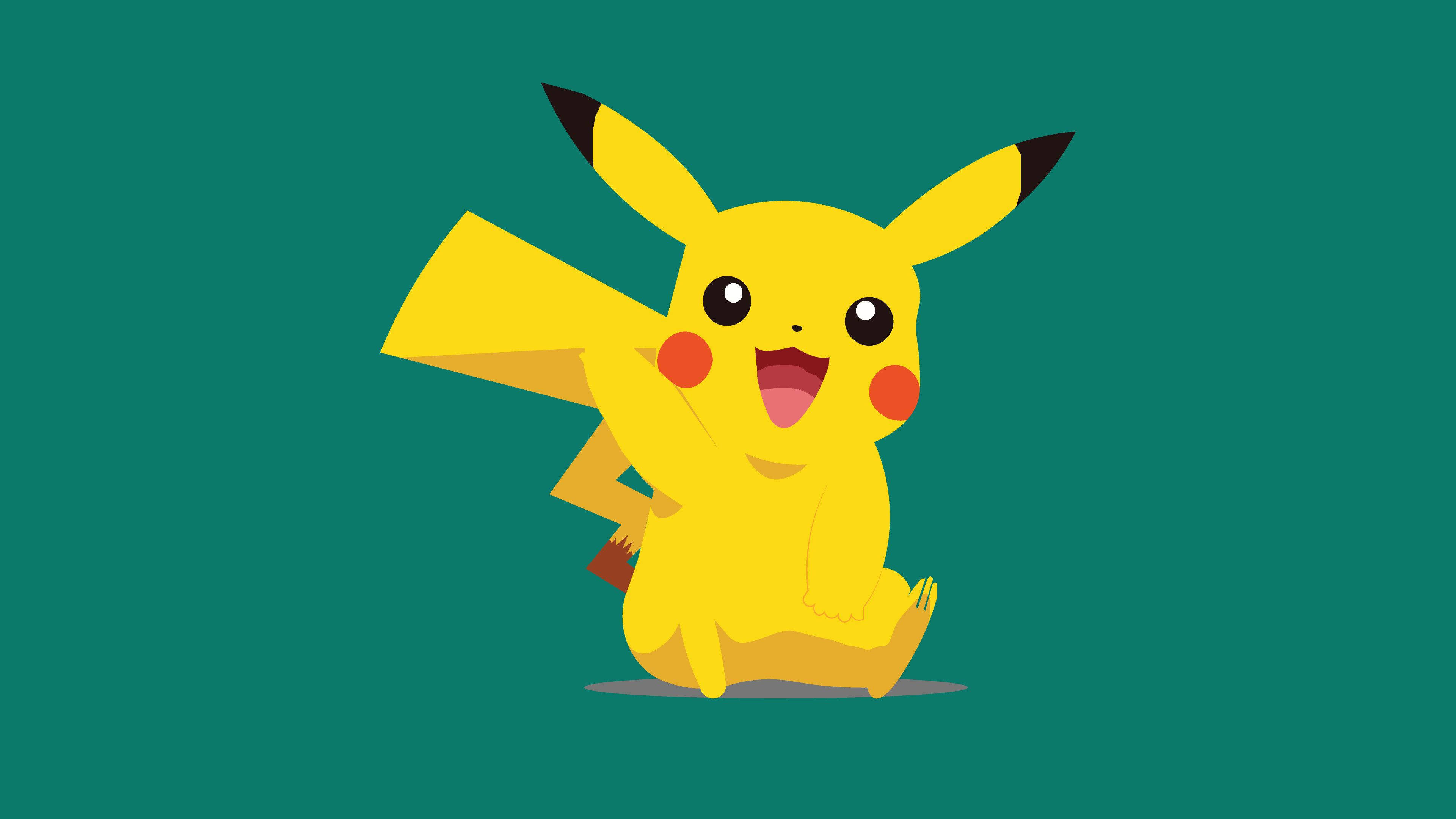 Pikachu Harekete Geçmeye Hazır Duvar Kağıdı