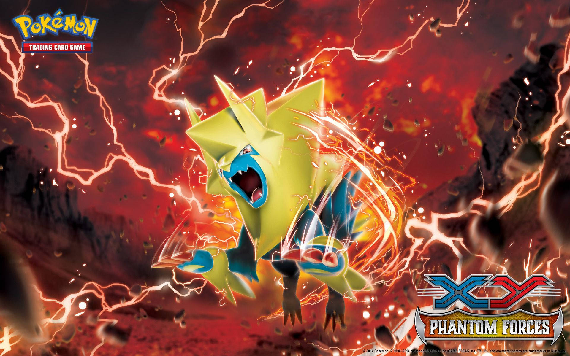 Pikachu, sevilen elektrikli fare Pokémon Duvar Kağıdı