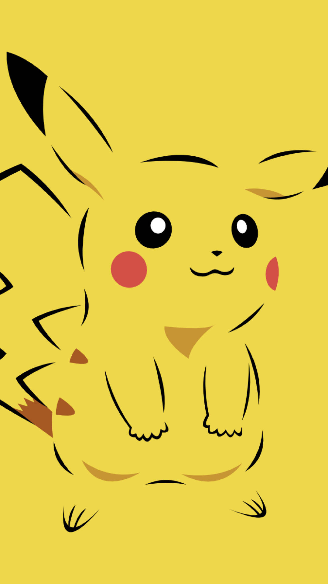 Pikachu Vektör Sanatı Duvar Kağıdı