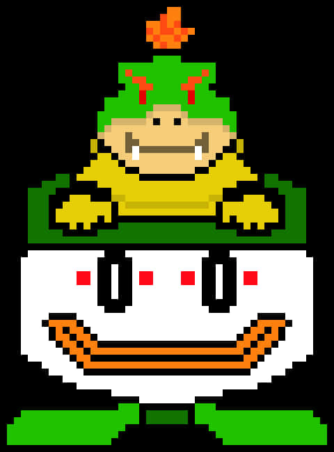 Piksel Sanatı Bowser Duvar Kağıdı