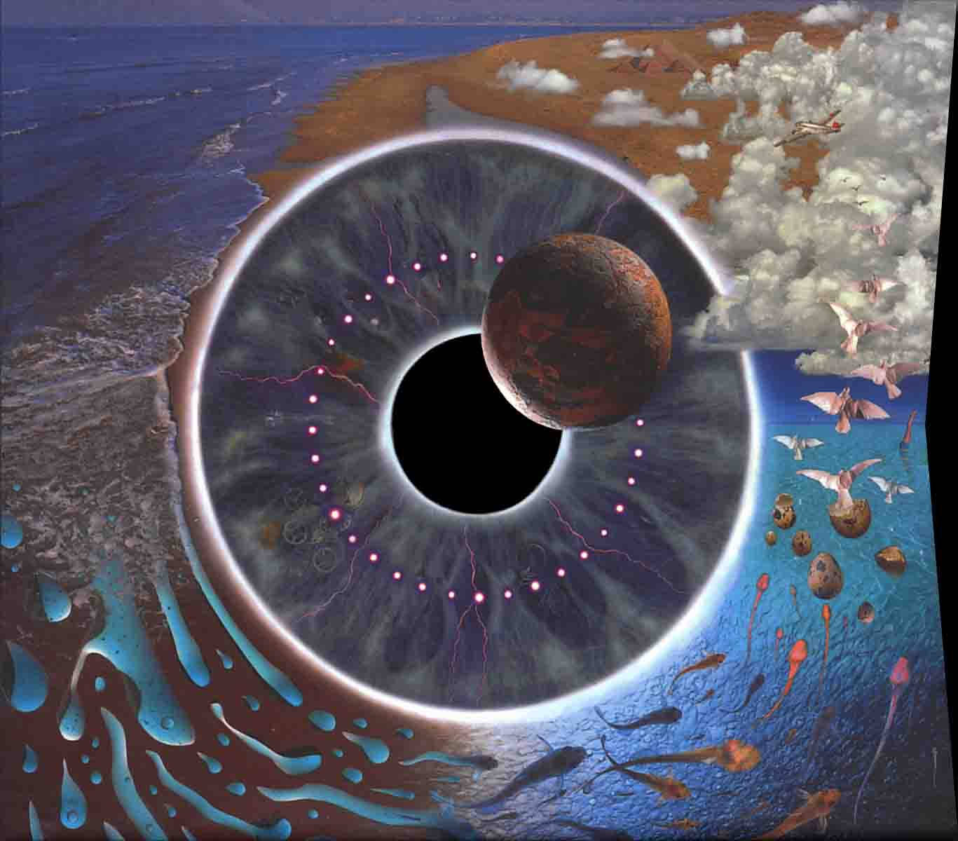Pink Floyd 4K Pulse Albüm Kapağı Duvar Kağıdı