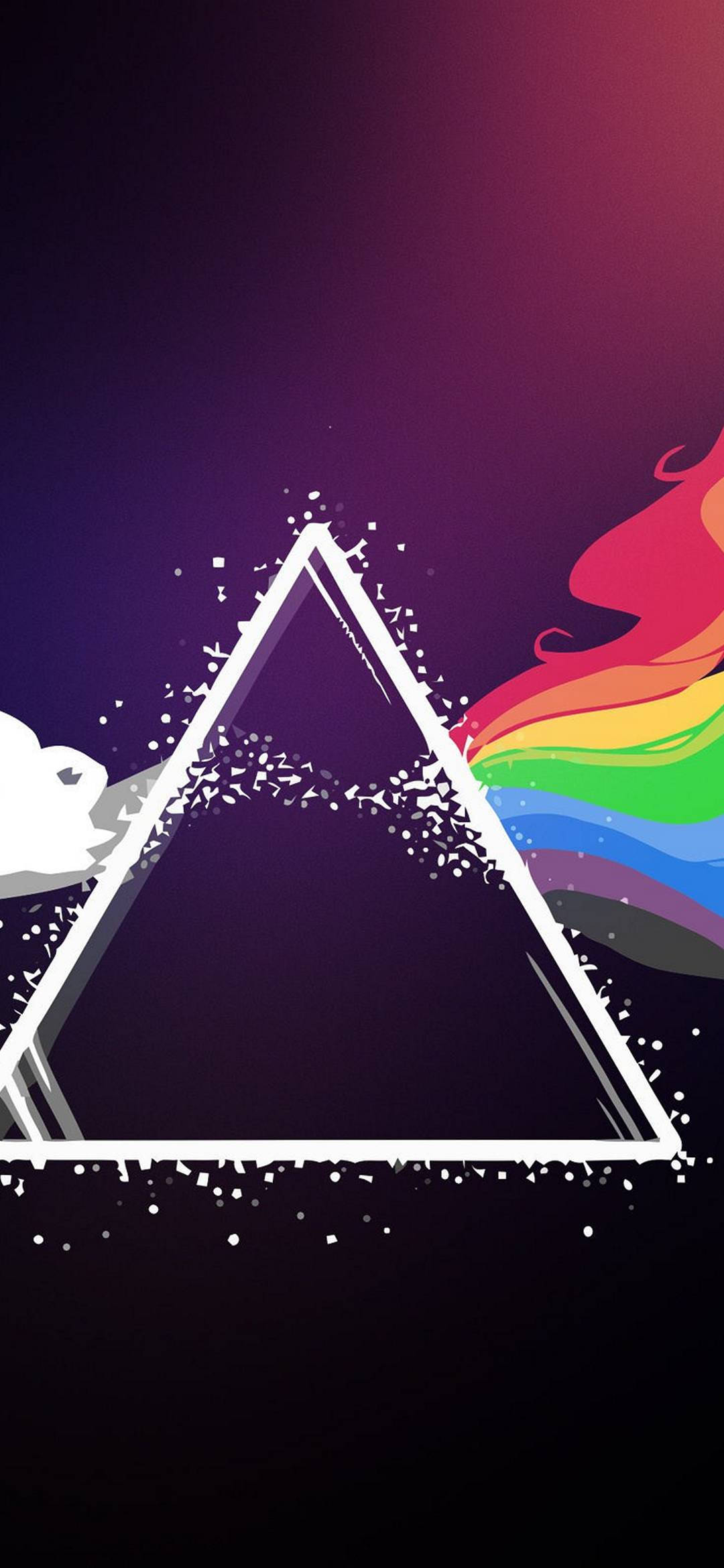 Pink Floyd'un İnce Psikedelik Sanatı Duvar Kağıdı