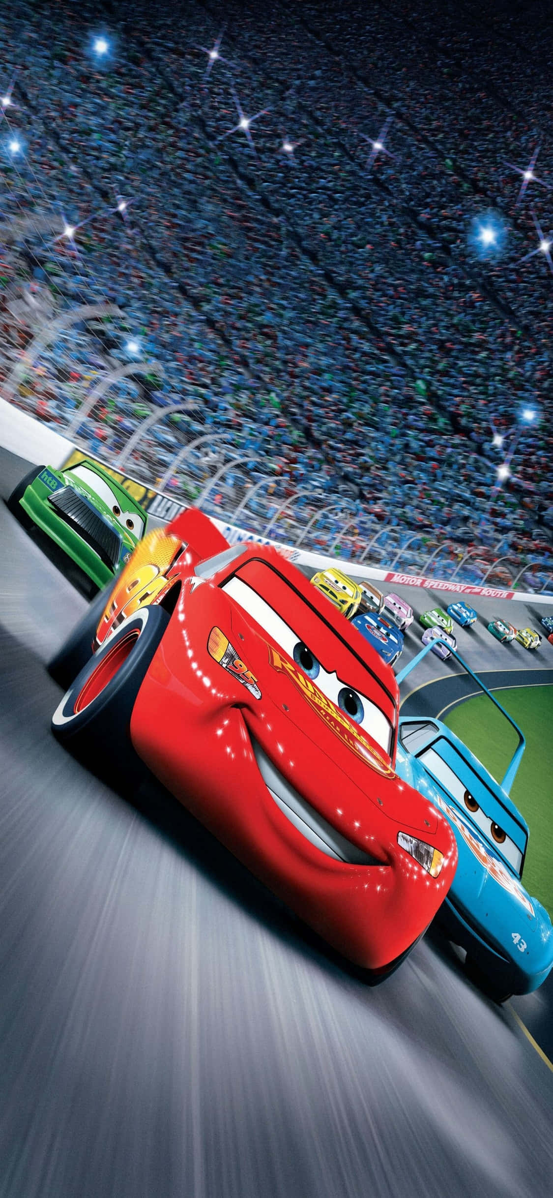 Piston Kupası McQueen iPhone X Arabalar Arka Planı Duvar Kağıdı