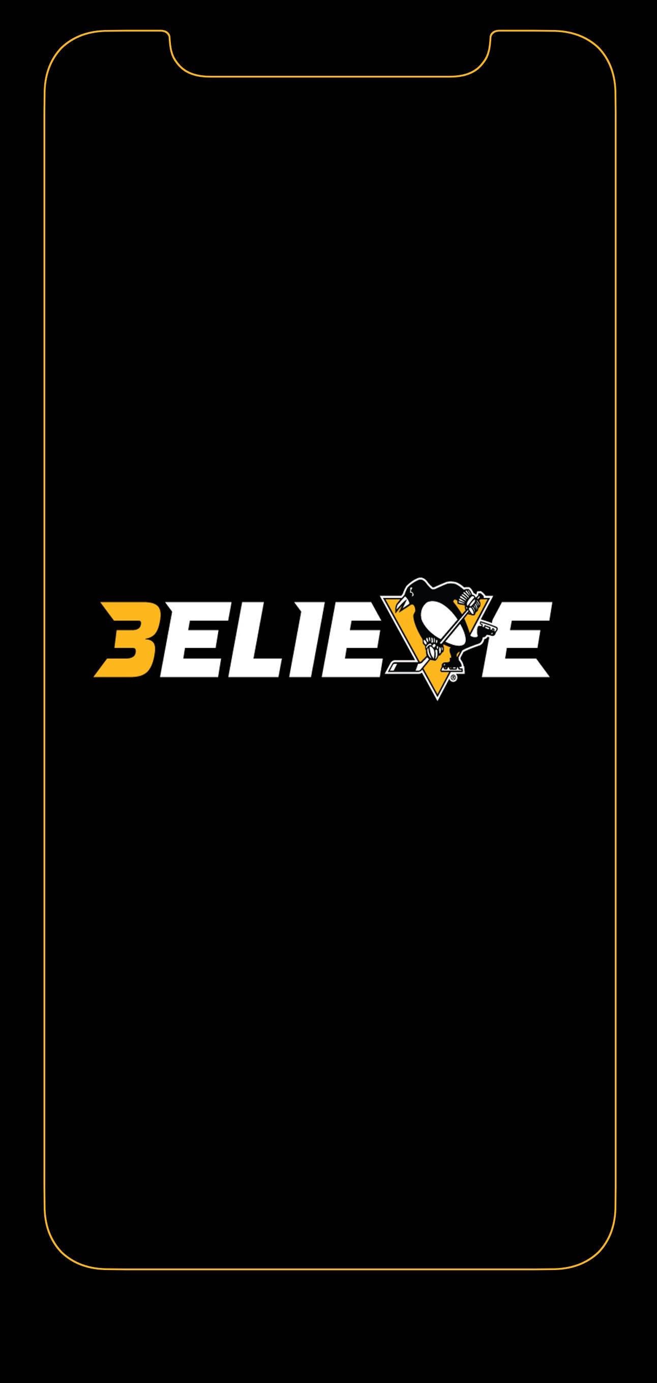 Pittsburgh Penguins İnan Logosu Duvar Kağıdı