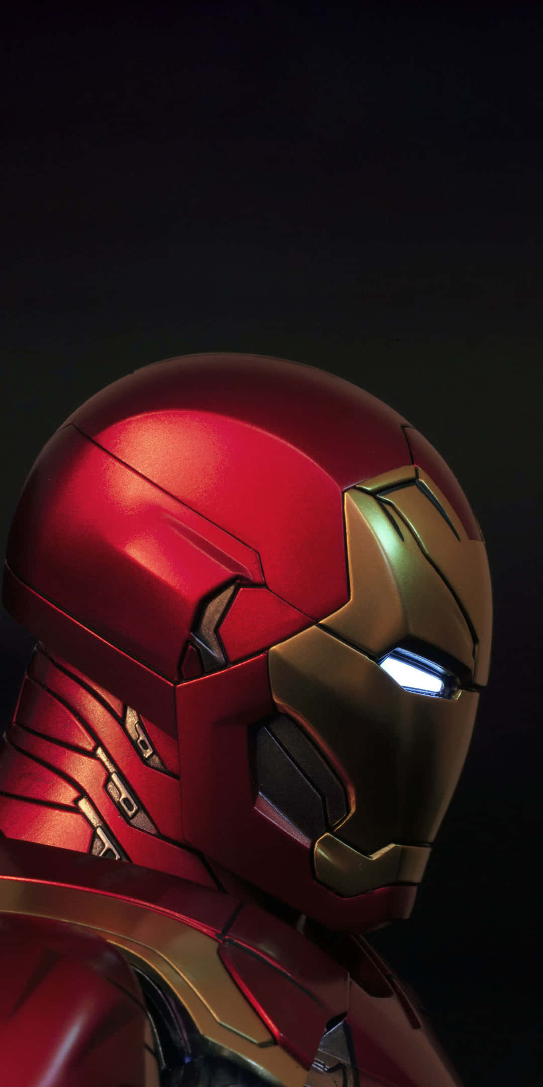 Pixel 3 Iron Man Kafa Yan Görünüm Duvar Kağıdı