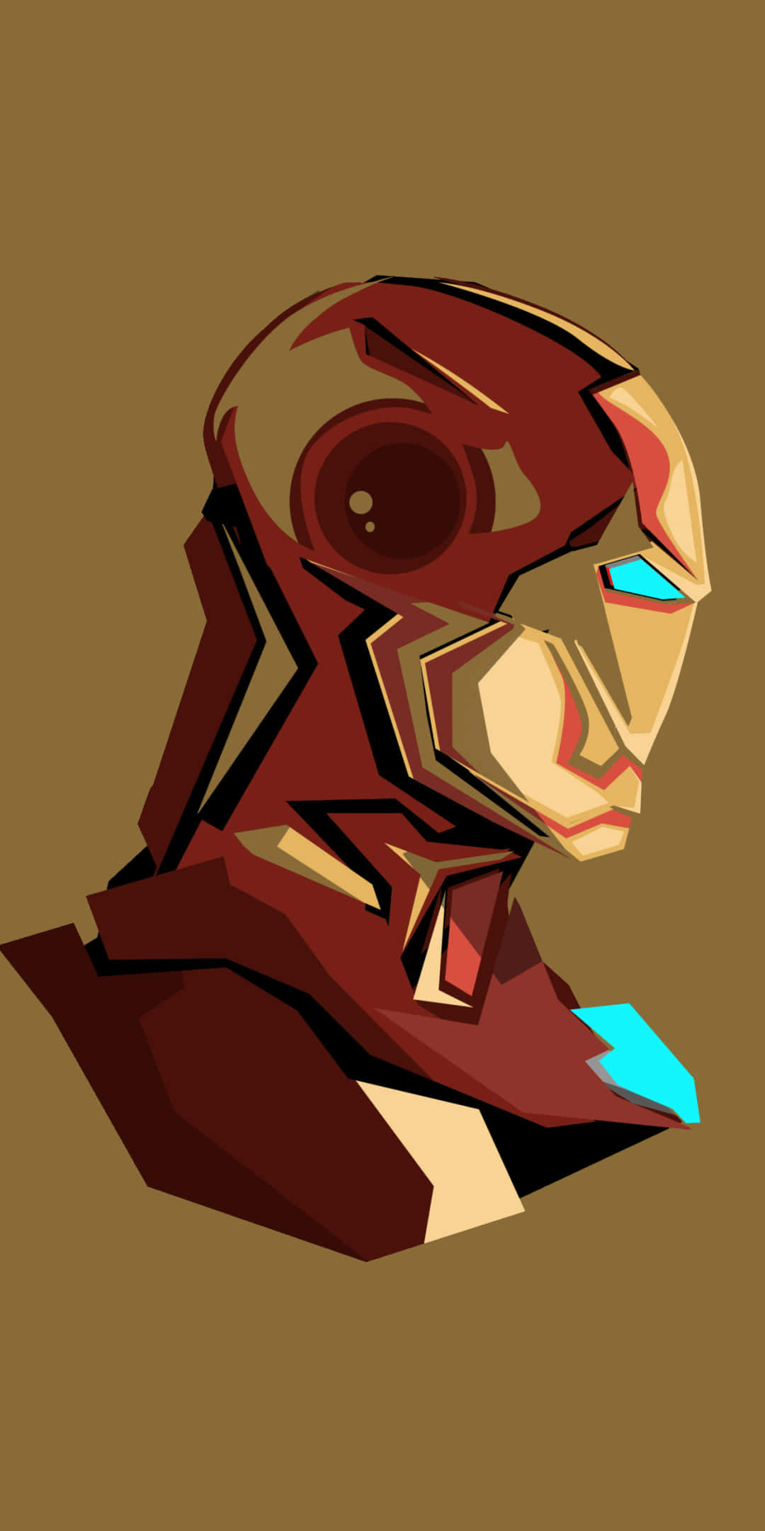 Pixel 3 Iron Man Pop Head Duvar Kağıdı