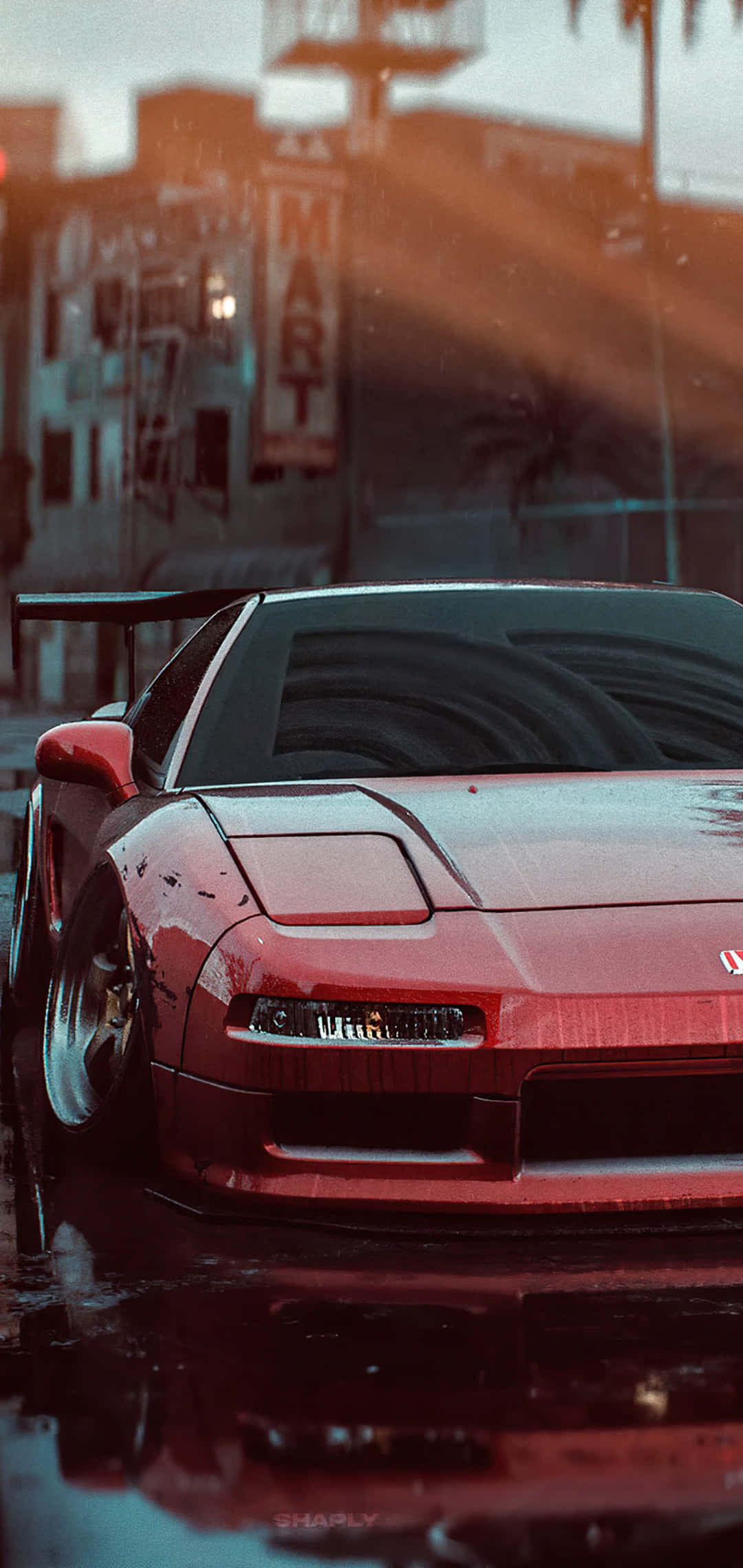 Pixel 3 Need For Speed Arka Planı Kırmızı Ferrari Duvar Kağıdı
