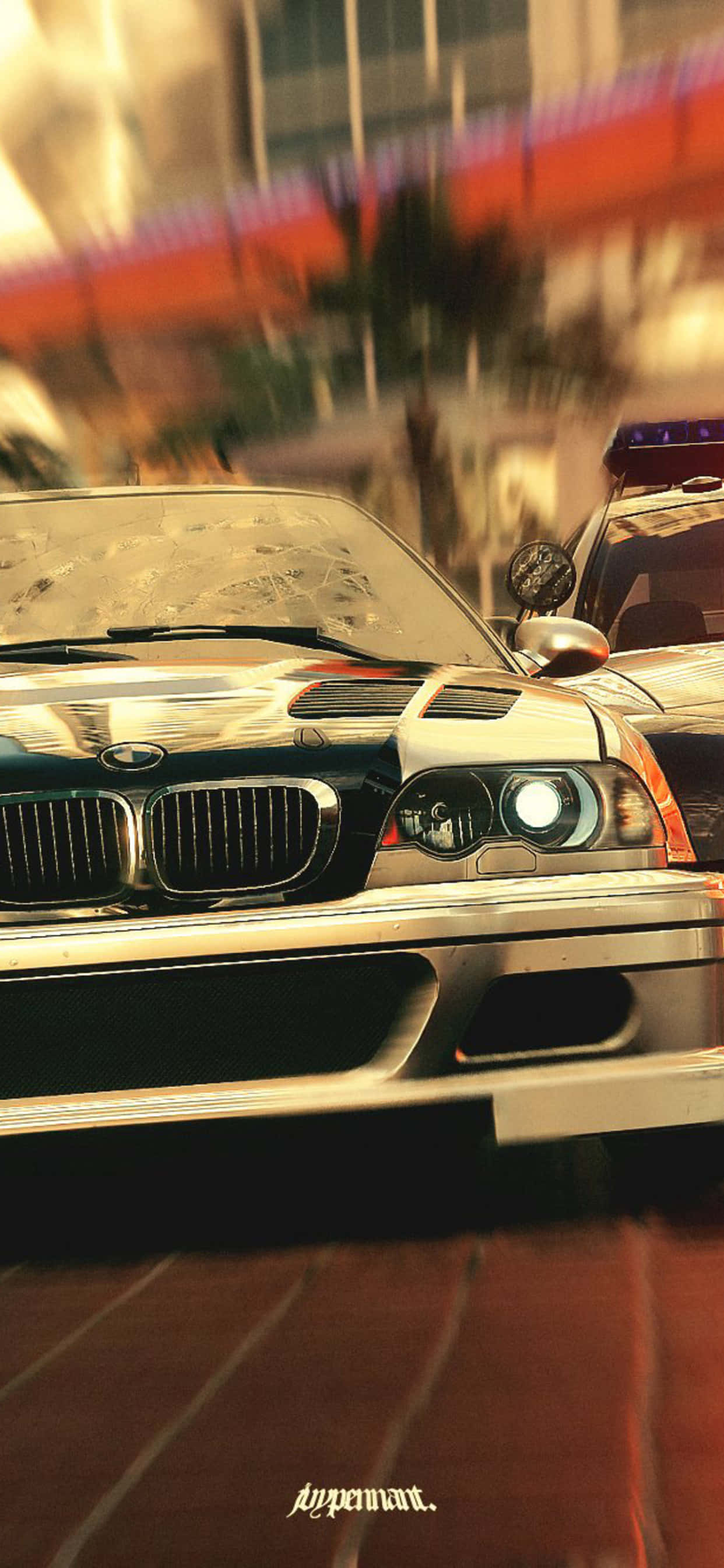 Pixel 3 Need For Speed Duvar Kağıdı Beyaz Yarış Arabası Duvar Kağıdı