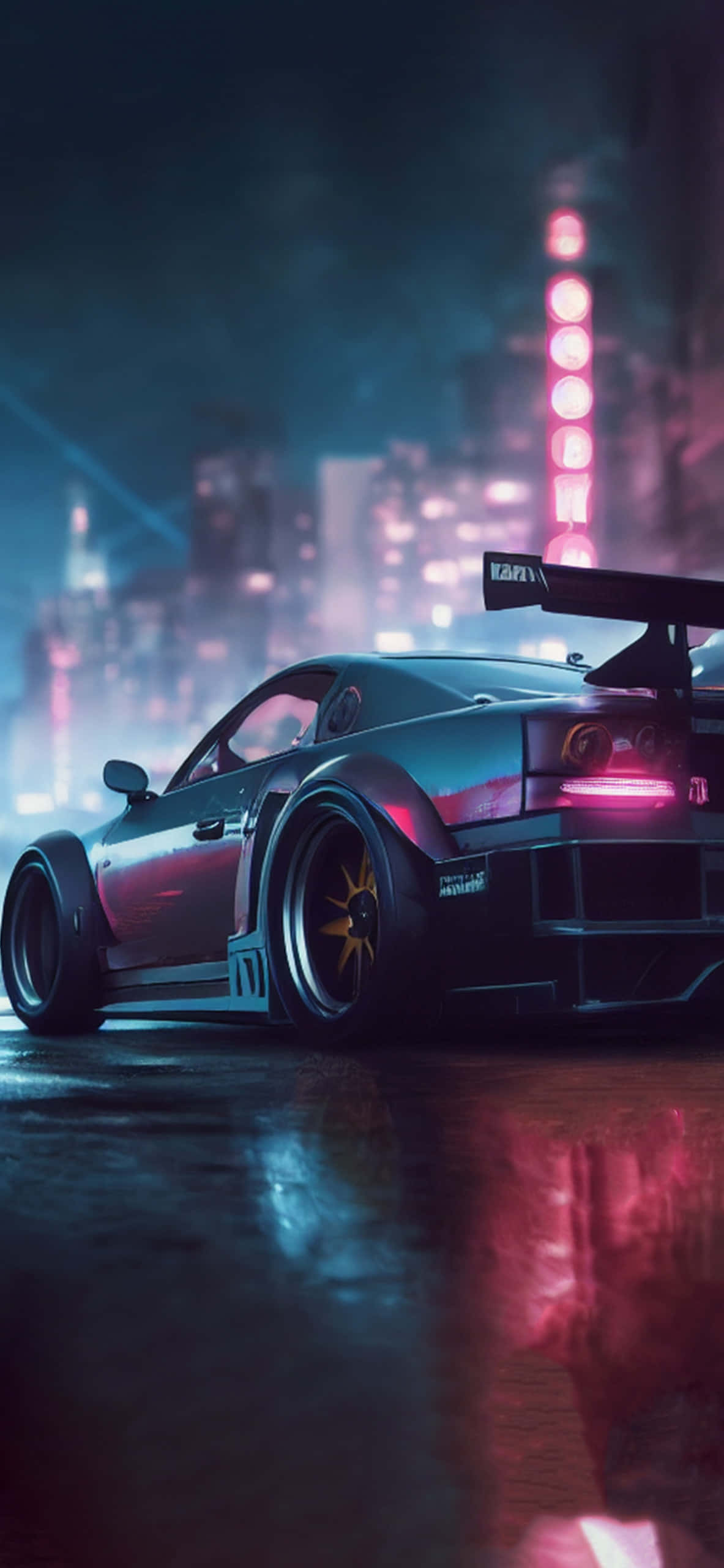 Pixel 3'te Dinamik Oyun Deneyimi – Need For Speed Heat Arka Planı Duvar Kağıdı