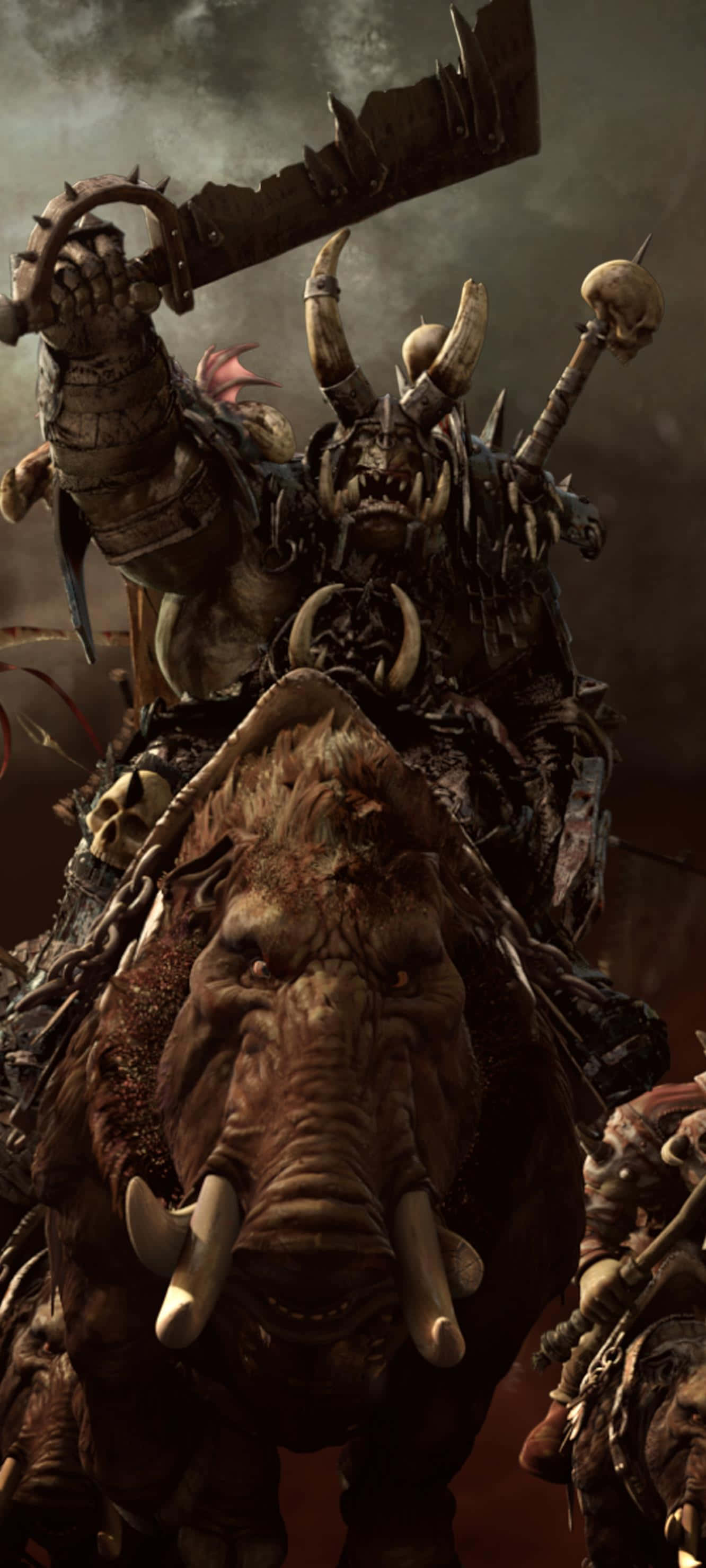 Pixel 3 XL ile destansı bir Total War Warhammer savaşına hazırlanın. Duvar Kağıdı