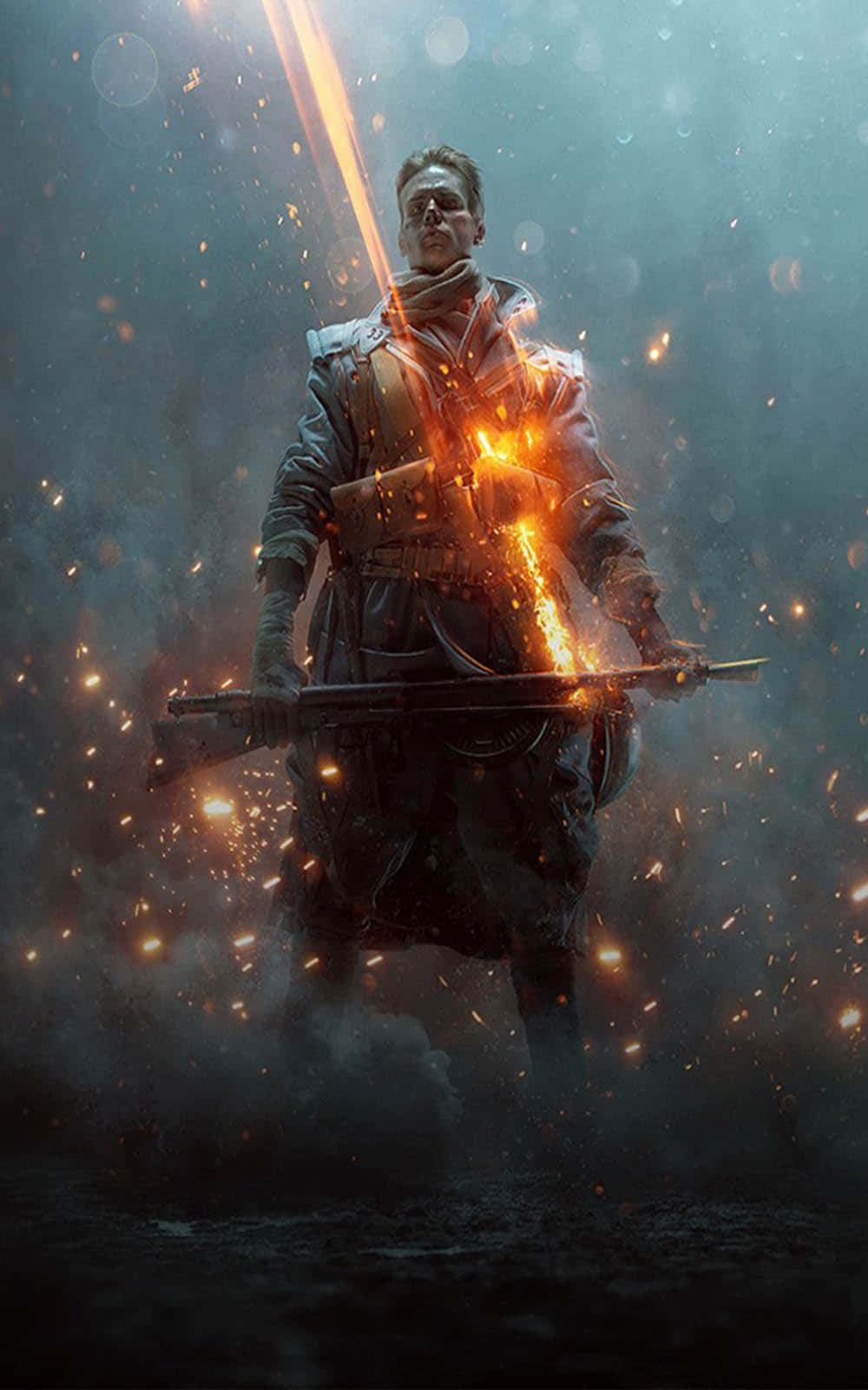 Pixel 3xl Battlefield 1 Duvar Kağıdı Silahını Tutan Asker Duvar Kağıdı