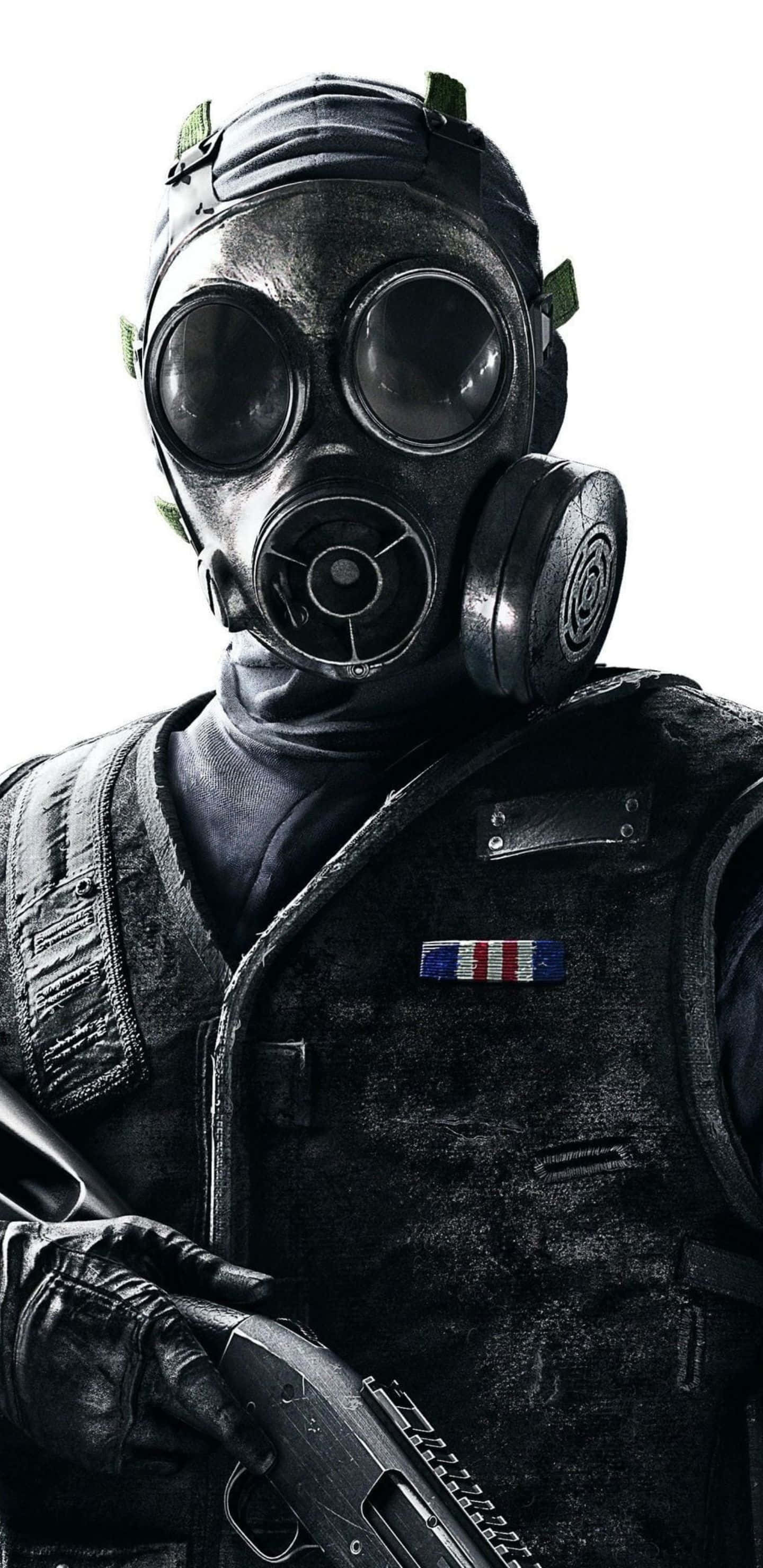 Pixel 3XL'de Heyecan Verici Bir Rainbow Six Siege Maçına Hazırlanmak Duvar Kağıdı