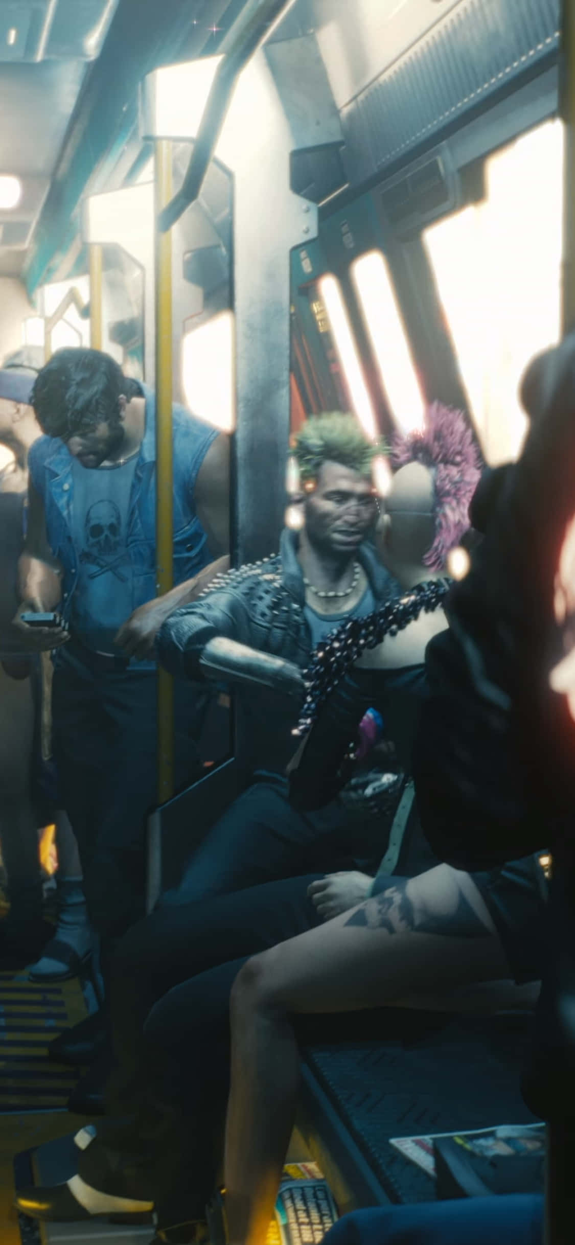 Pixel 3XL ile Cyberpunk 2077 Dünyasına Dalın Duvar Kağıdı