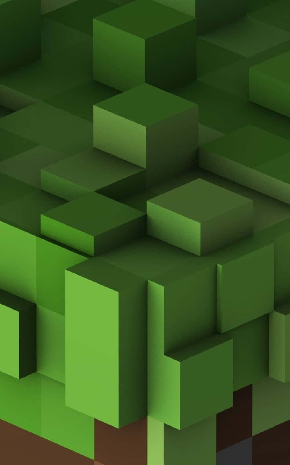 Pixel 3xl Minecraft Arka Planı Çimen Şekilleri Duvar Kağıdı