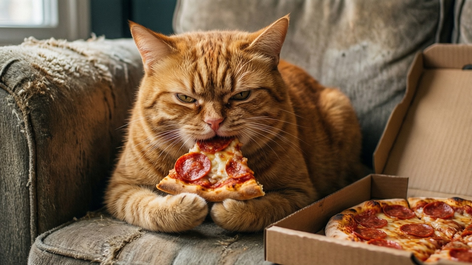 Pizza Huysuz Duvar Kağıdı