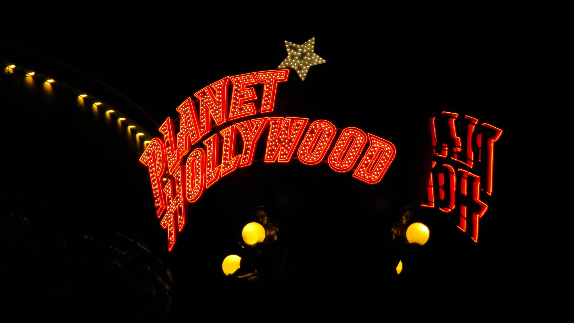 Planet Hollywood Tabelası Duvar Kağıdı