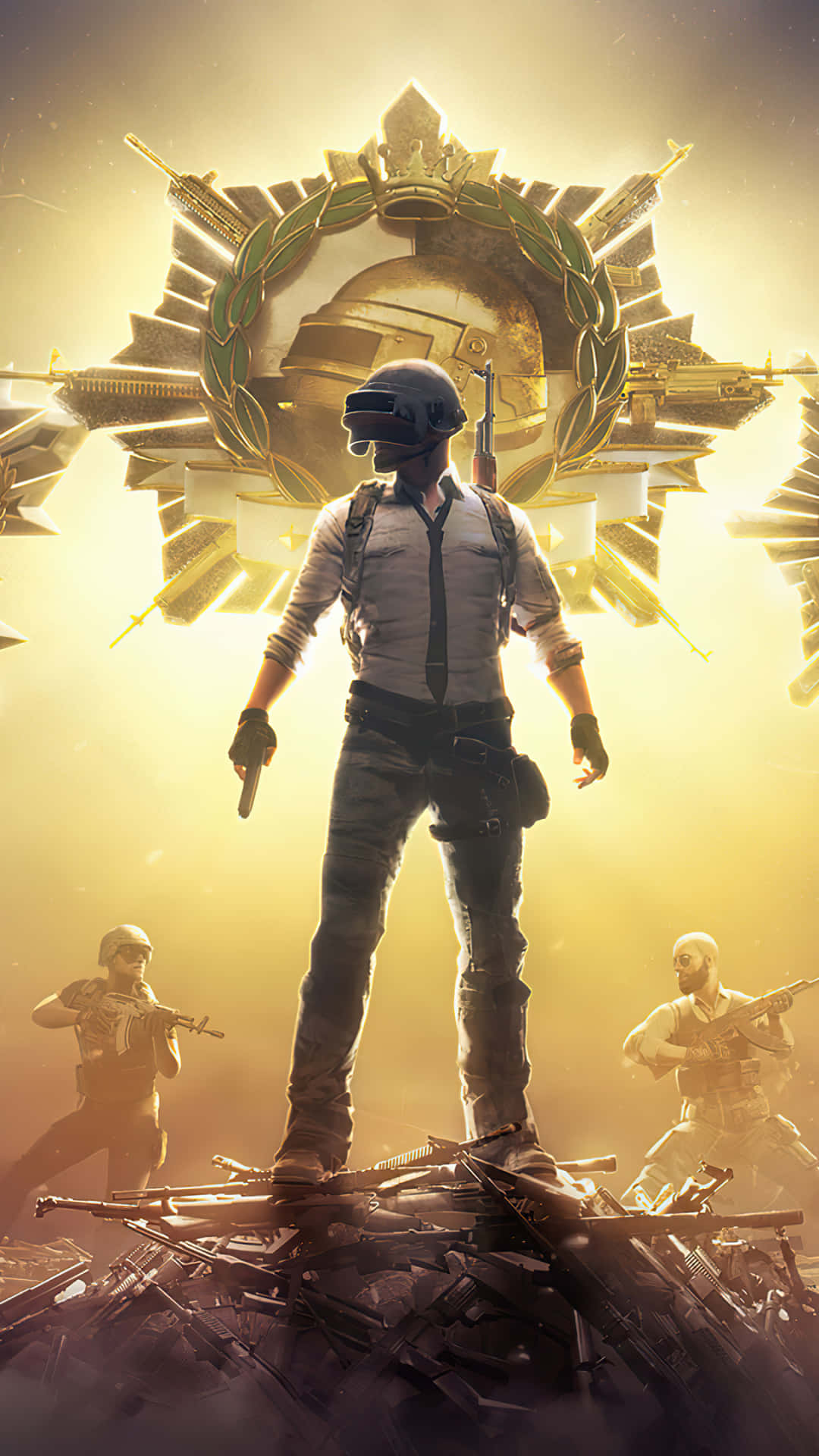 Playerunknown's Battlegrounds Karakter Portre Poster Tasarımı Arkaplanı Duvar Kağıdı