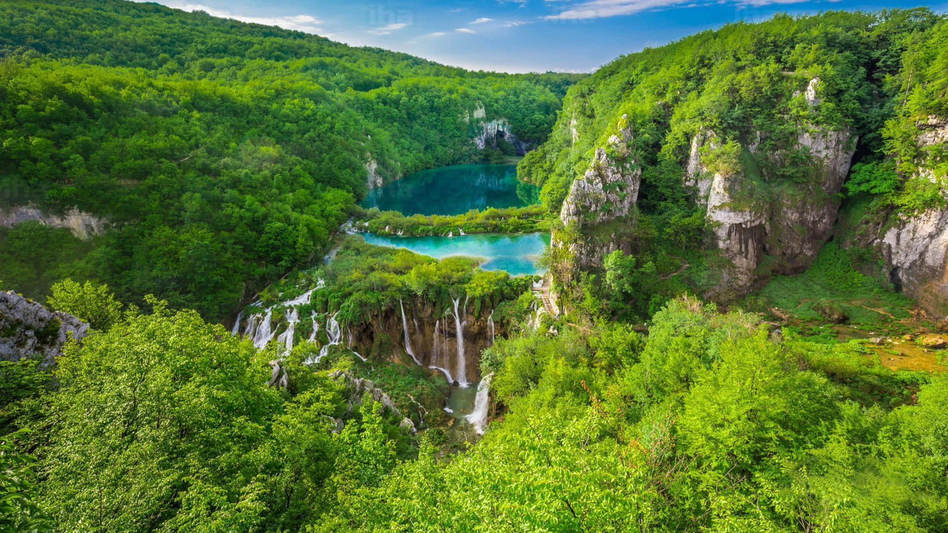 Plitvice Gölleri Hırvatistan Duvar Kağıdı