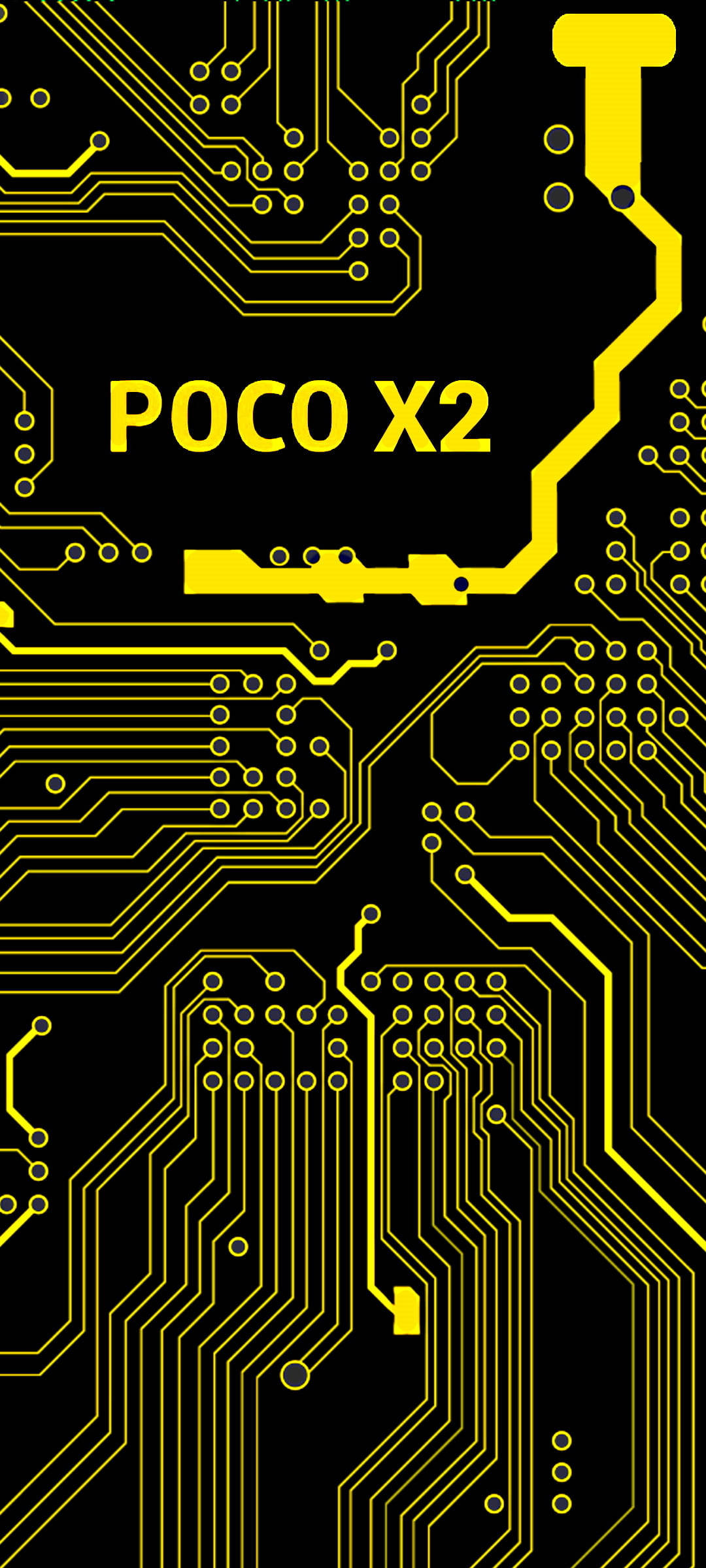 Poco X2 Akıllı Telefon Kontrolcü Desenli Duvar Kağıdı