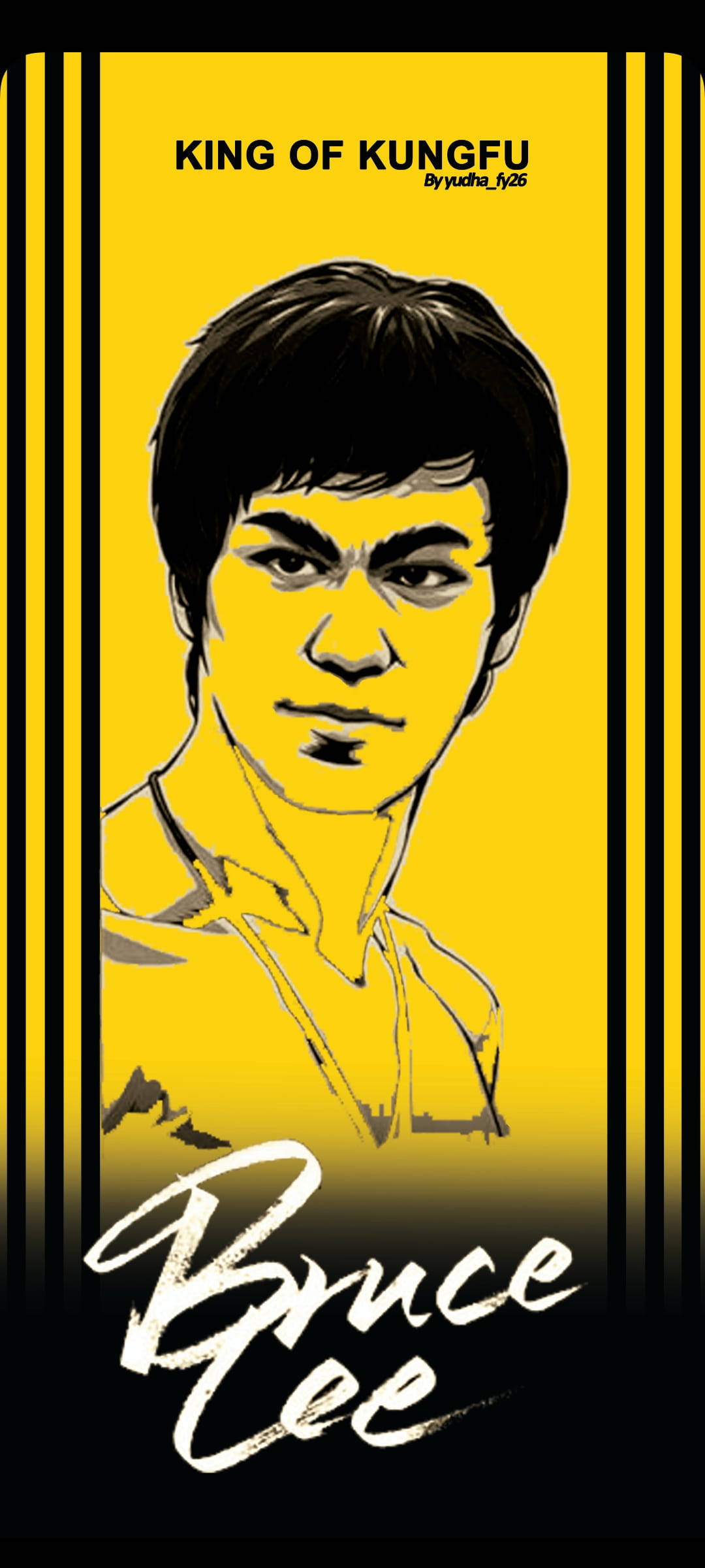 POCO X2 Bruce Lee Sanatı Duvar Kağıdı