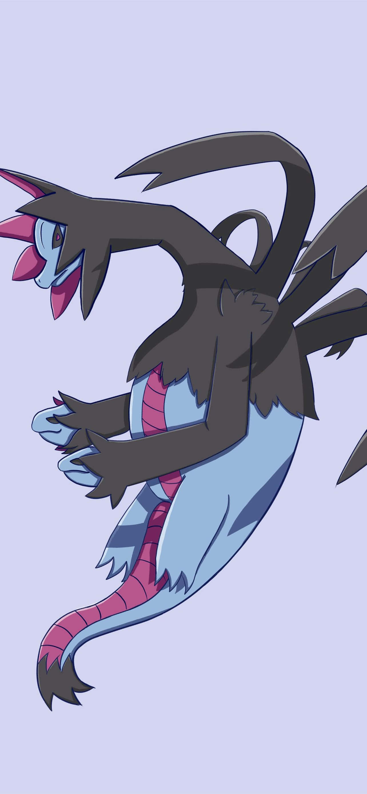 Pokémon Hydreigon Yan Görünüm Duvar Kağıdı