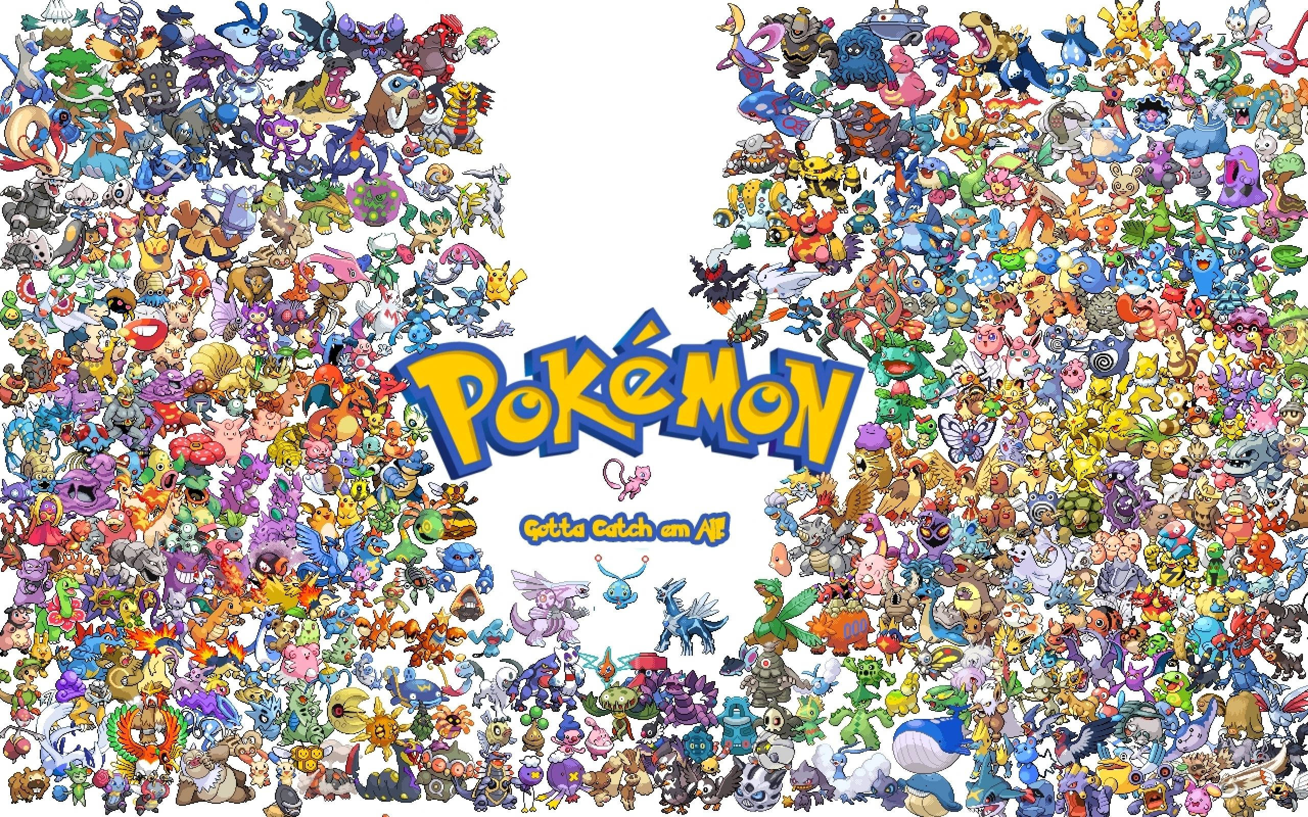 Pokémon Karakterleri Duvar Kağıdı