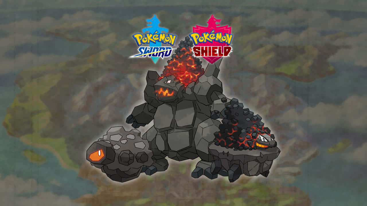 Pokémon Kılıç ve Kalkan Rolycoly Evrimi Duvar Kağıdı