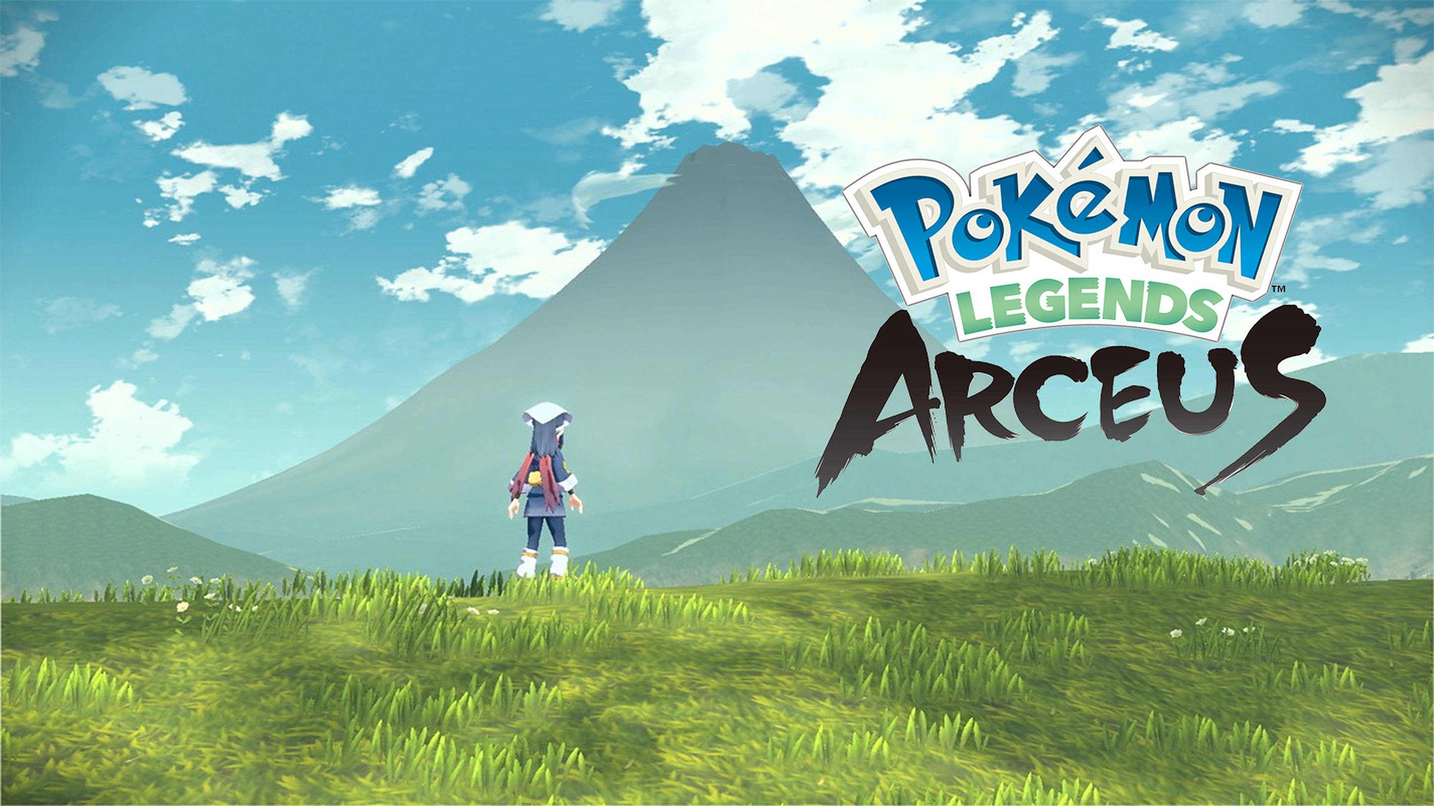 Pokemon Legends Arceus Dağ Manzarası Duvar Kağıdı