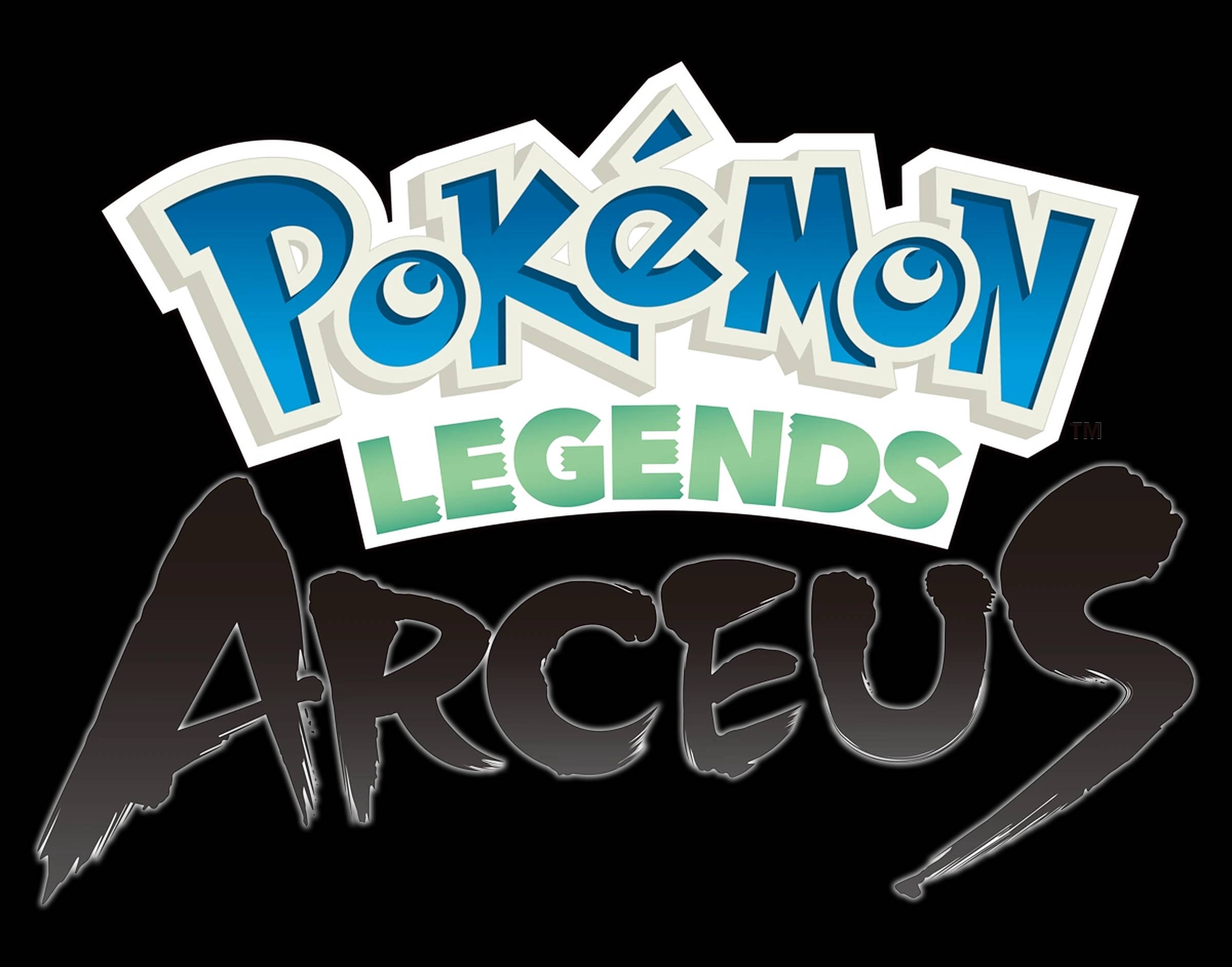 Pokemon Legends Arceus Siyah Poster Duvar Kağıdı