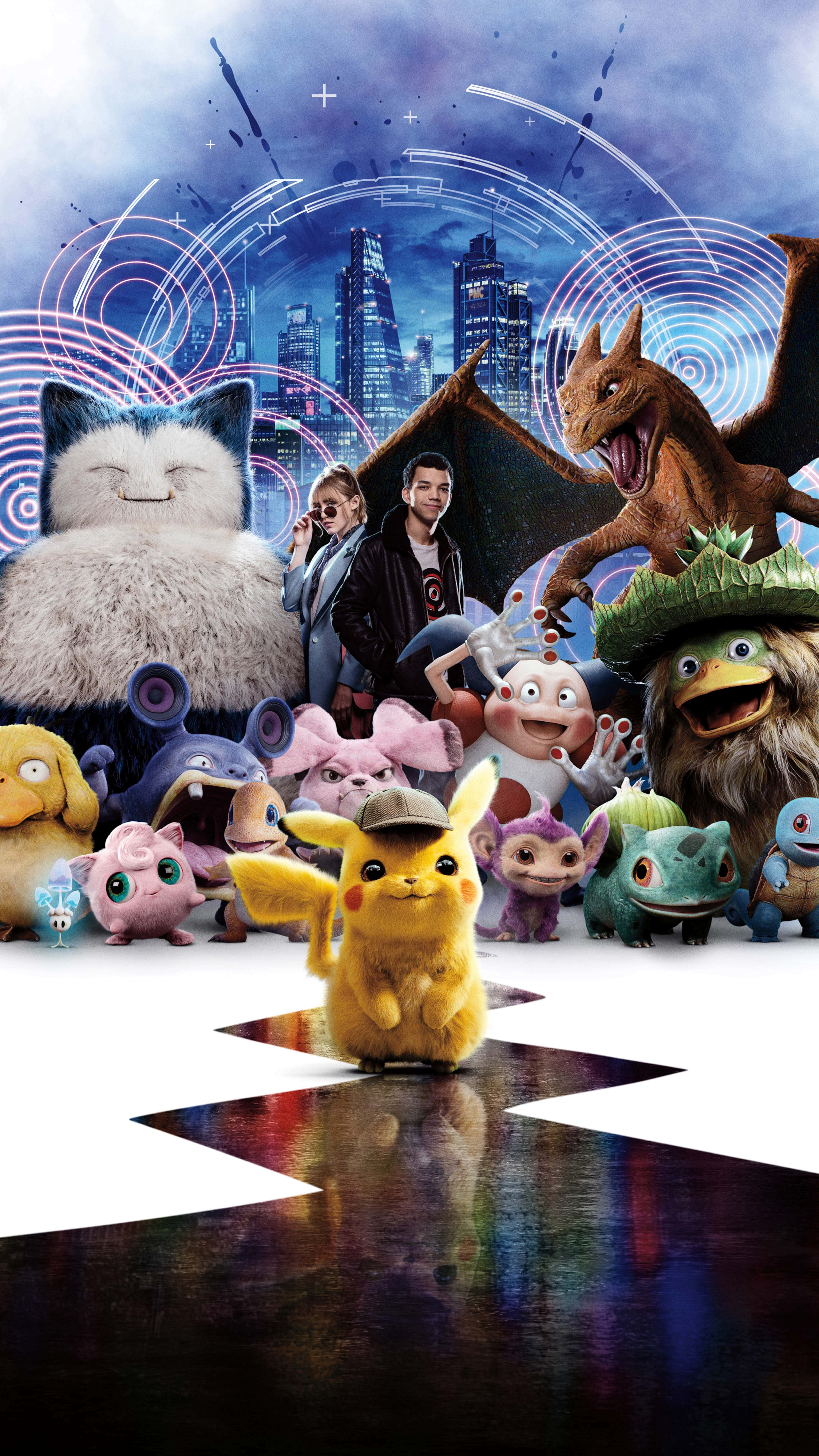 Pokemon PFP Dedektif Pikachu Duvar Kağıdı