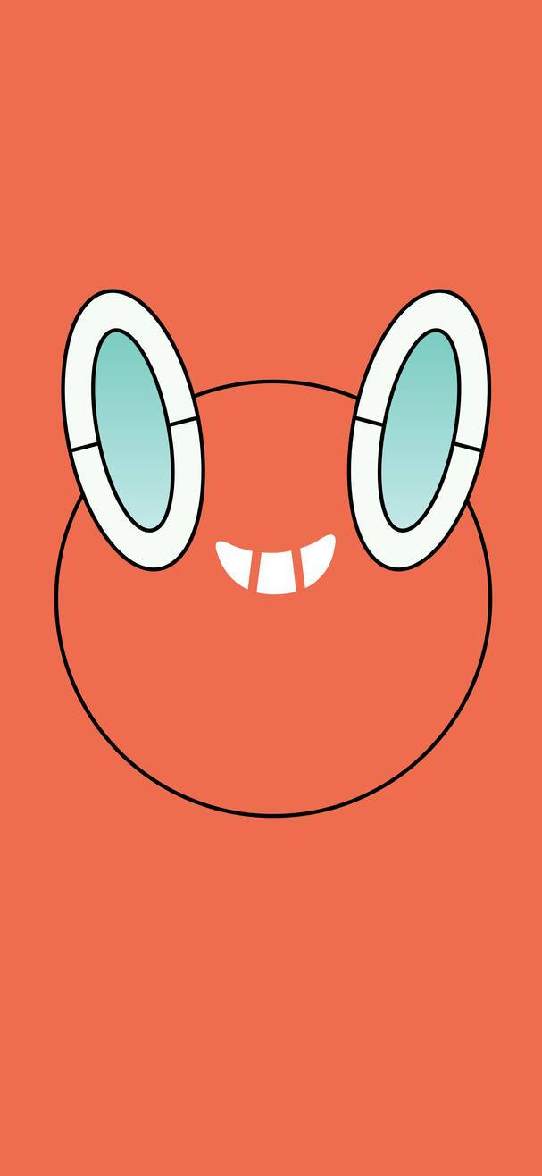 Pokémon Rotom Çizgi Film Telefon Duvar Kağıdı
