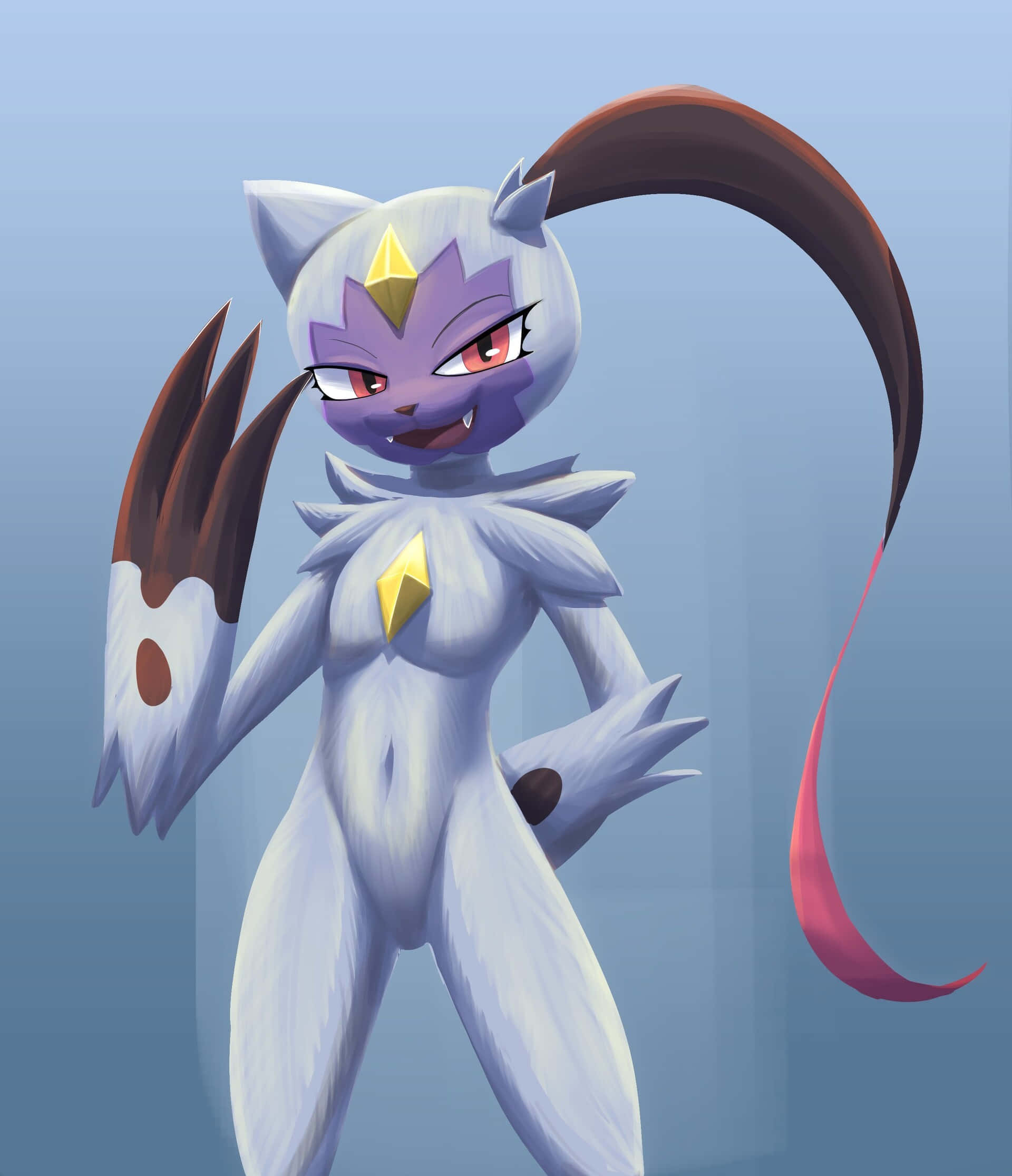 Pokemon Sneasler Selam Veriyor Duvar Kağıdı
