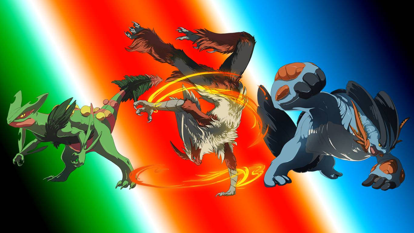 Pokemon'unu Evrimleştir – Yeni Zirvelere Ulaş! Duvar Kağıdı