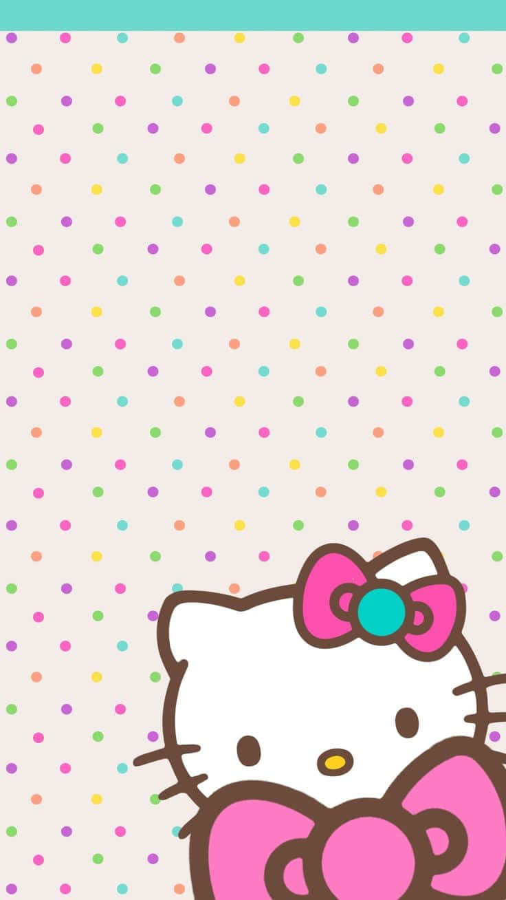 Polkadot Sanrio Telefon Duvar Kağıdı