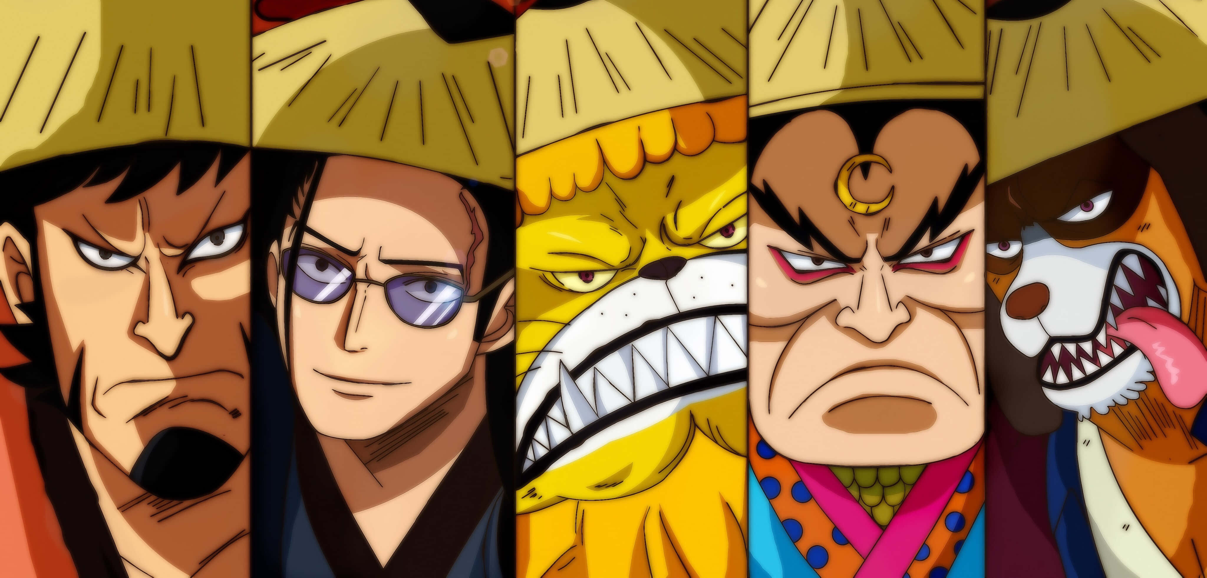 Popüler Anime Serisi One Piece'in Yüksek Çözünürlüklü Duvar Kağıdı
