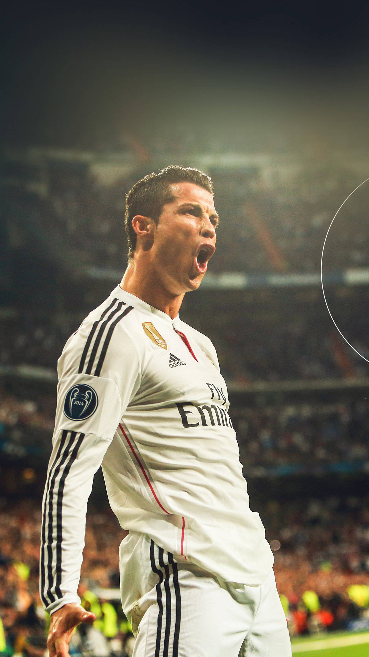 Portekizli Profesyonel Futbolcu Cristiano Ronaldo SIU Spor iPhone Duvar Kağıdı