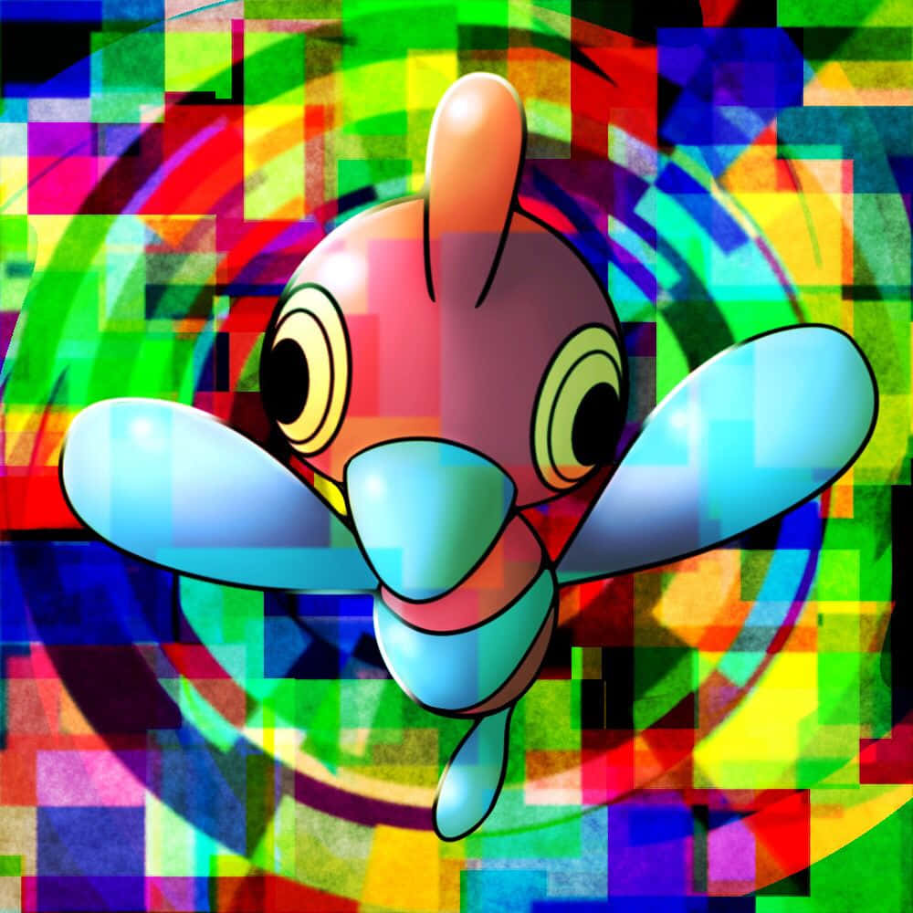 Porygon-Z Savaş Pozisyonunda Duvar Kağıdı
