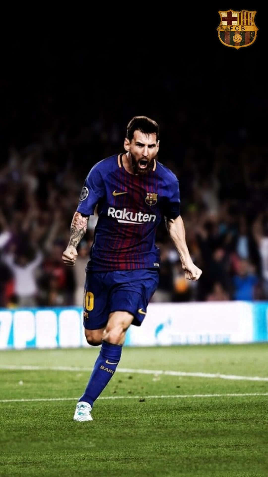 "Potansiyelinizi Messi iPhone ile açığa çıkarın" Duvar Kağıdı