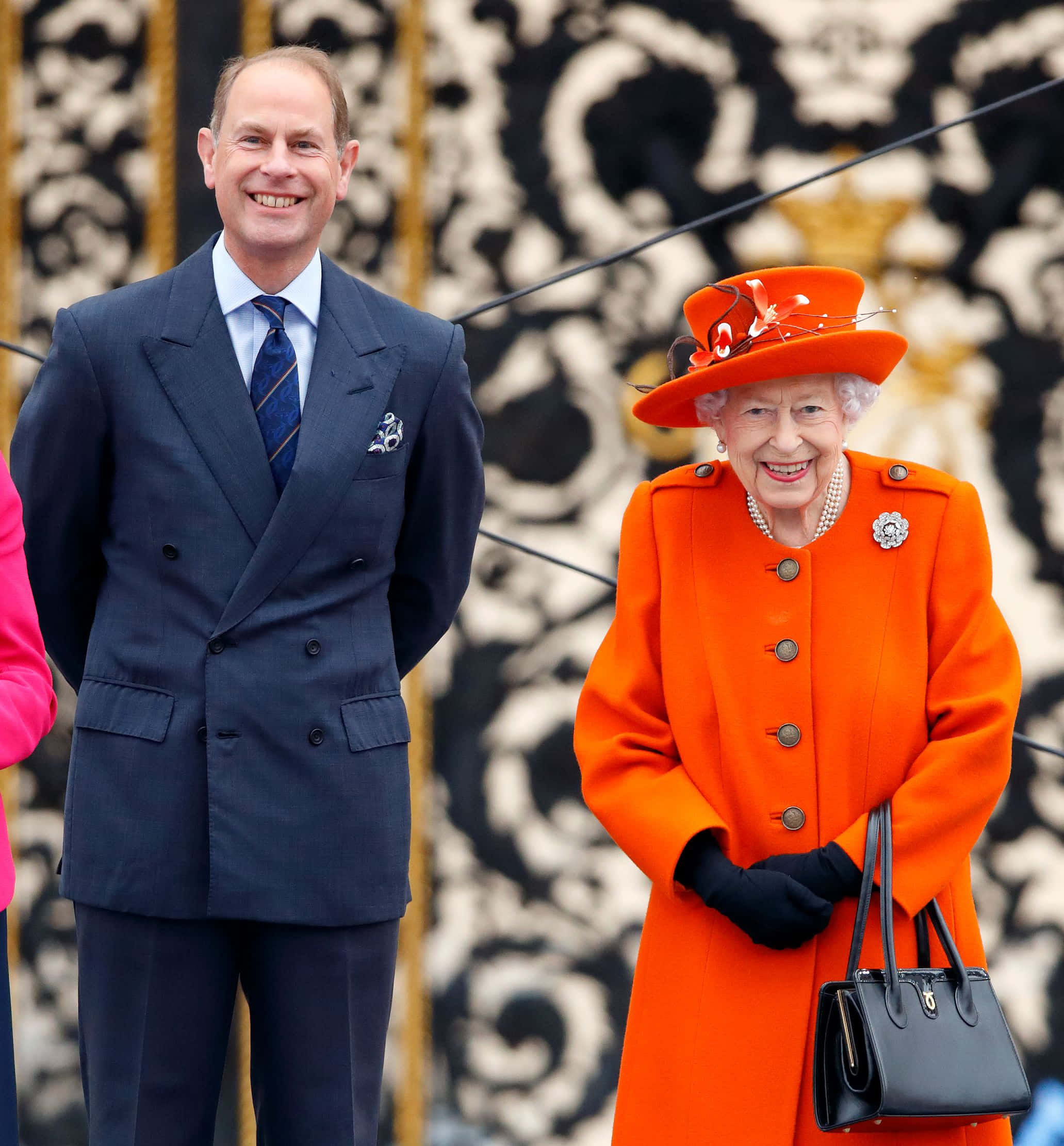 Prens Edward ve Kraliçe II. Elizabeth Duvar Kağıdı