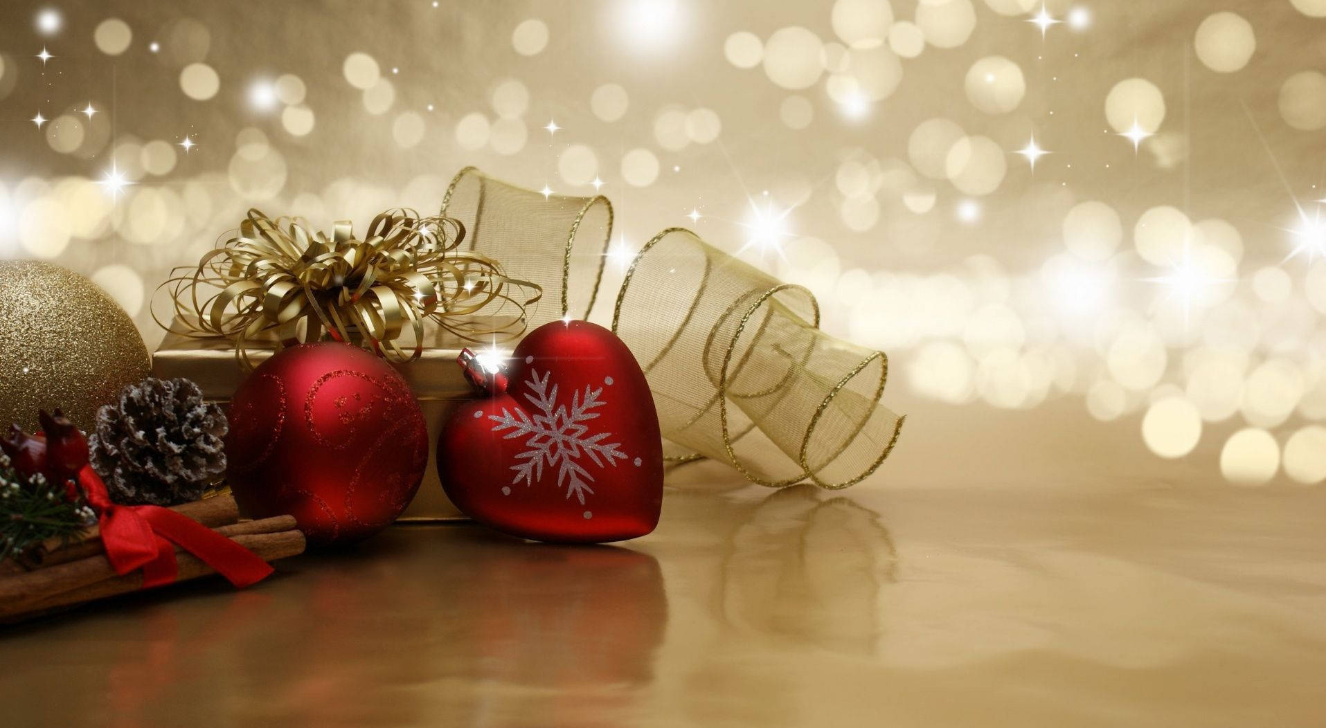 Preppy Noel Kalp Süsü Duvar Kağıdı