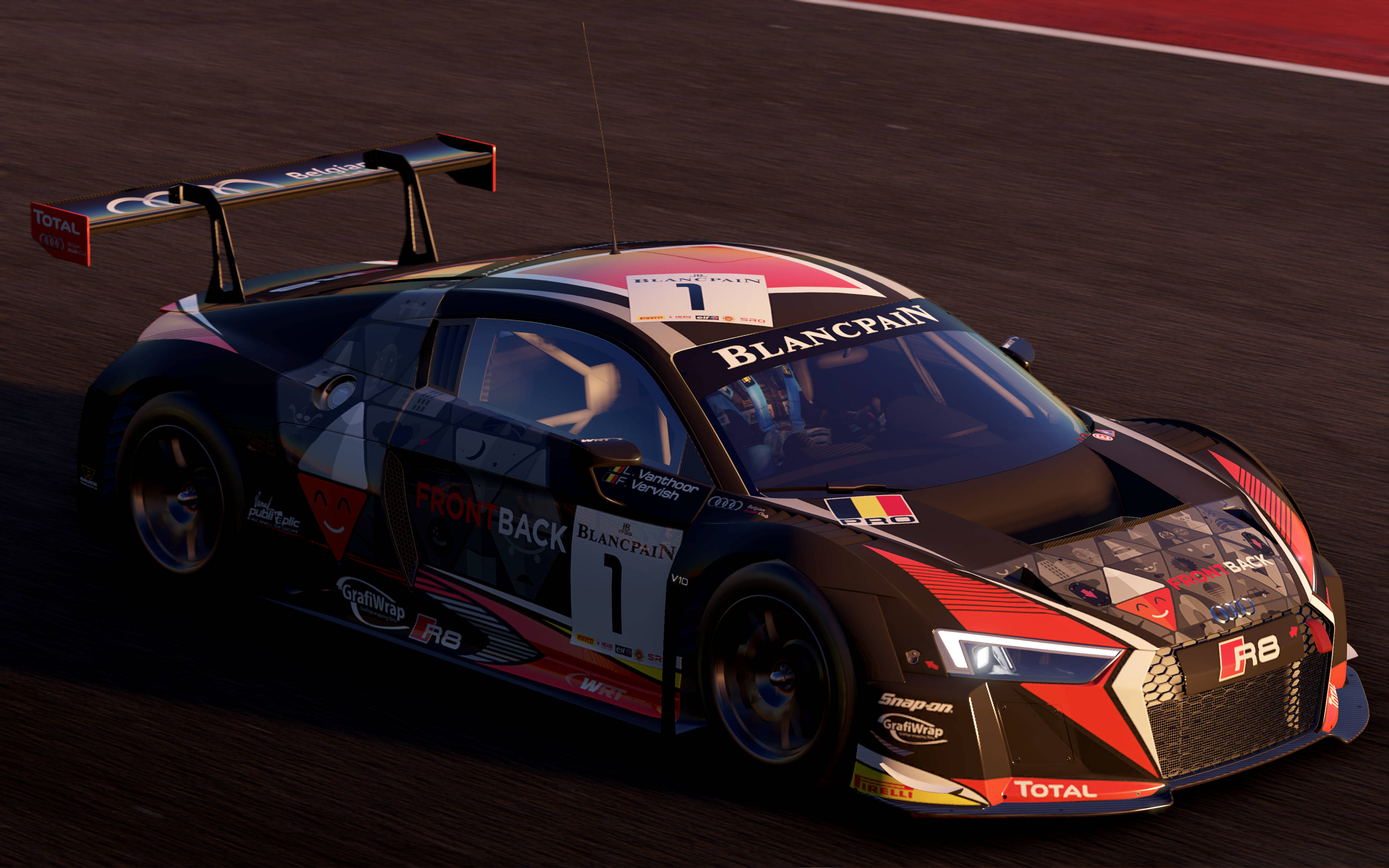 Project Cars 2'de Heyecan Dolu Gece Yarışı Duvar Kağıdı