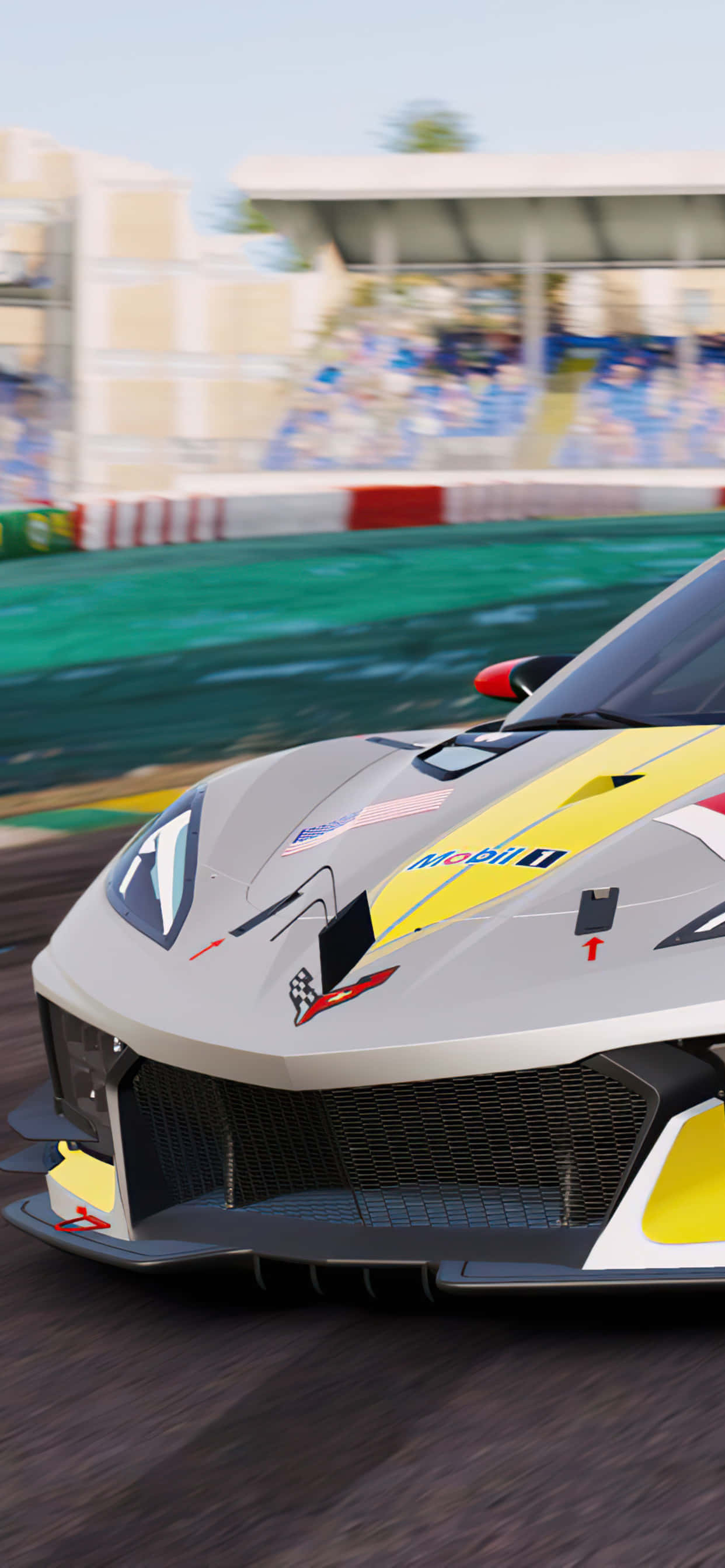 Project Cars 2 Gri Lamborghini V12 iPhone XS Max Duvar Kağıdı