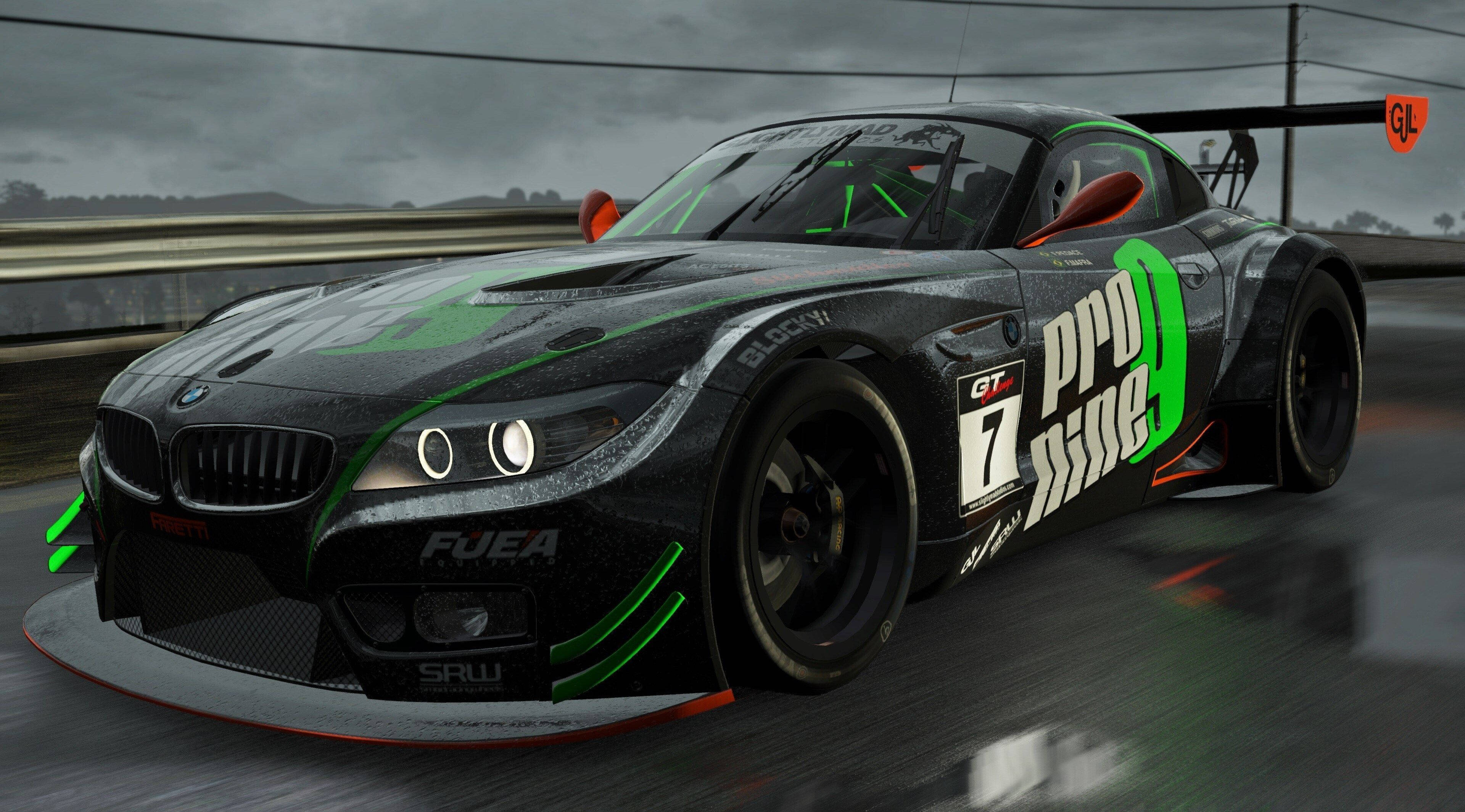 Project Cars 4K Siyah Bmw M6 Duvar Kağıdı