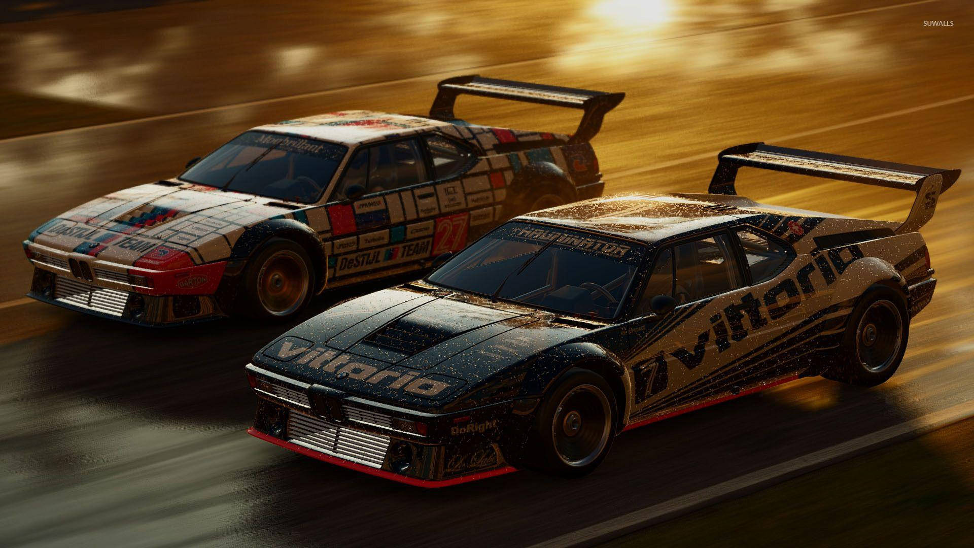 Project Cars'tan İki BMW M1 Duvar Kağıdı